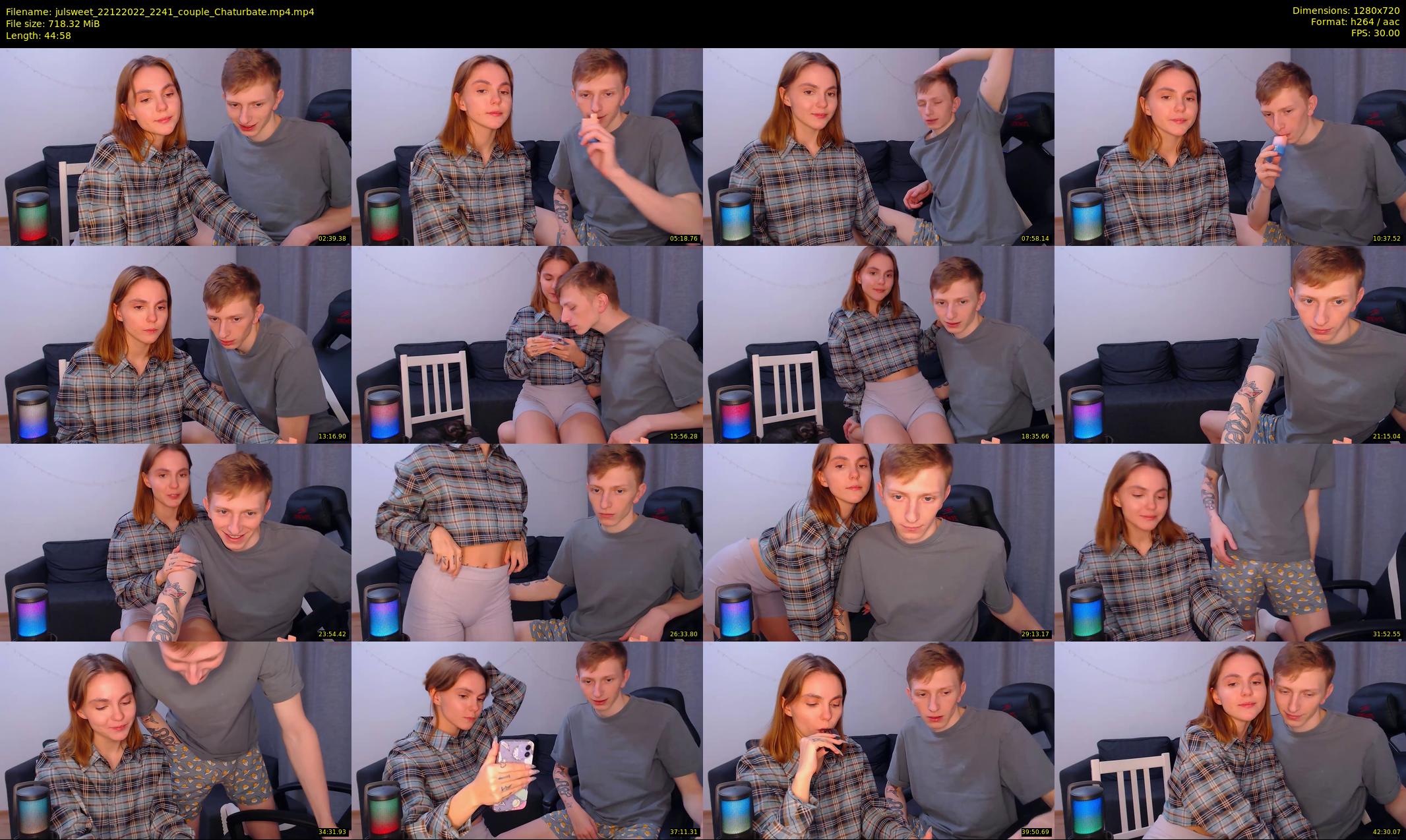 julsweet — 45 minute Chaturbate male cam show recording, 720p, Dec 22, 2022