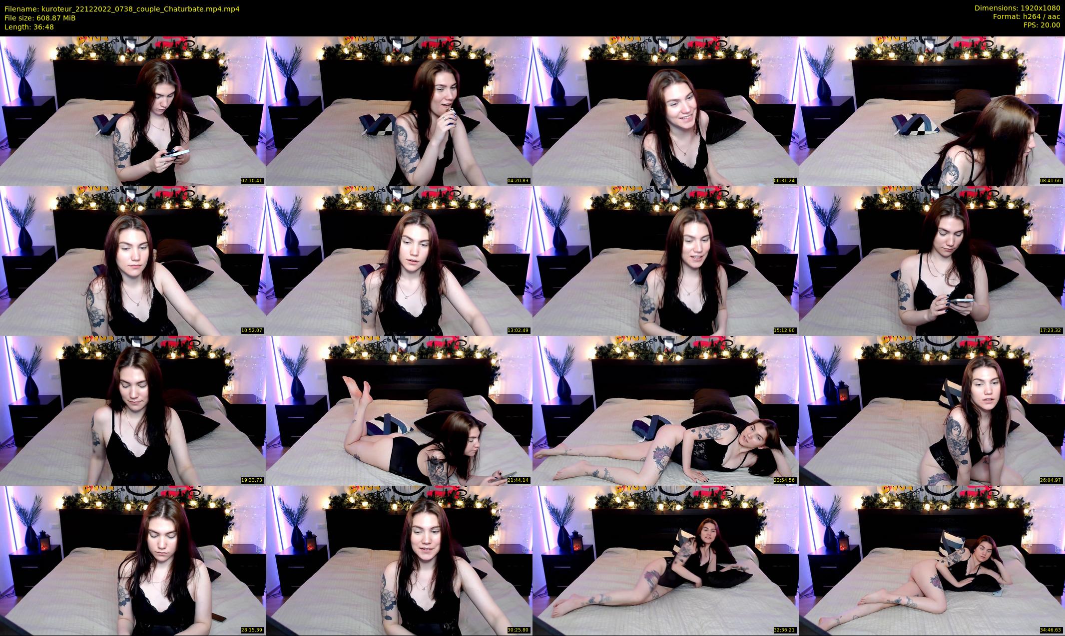 kuroteur — 37 minute Chaturbate couple cam show recording, 1080p, Dec 22, 2022