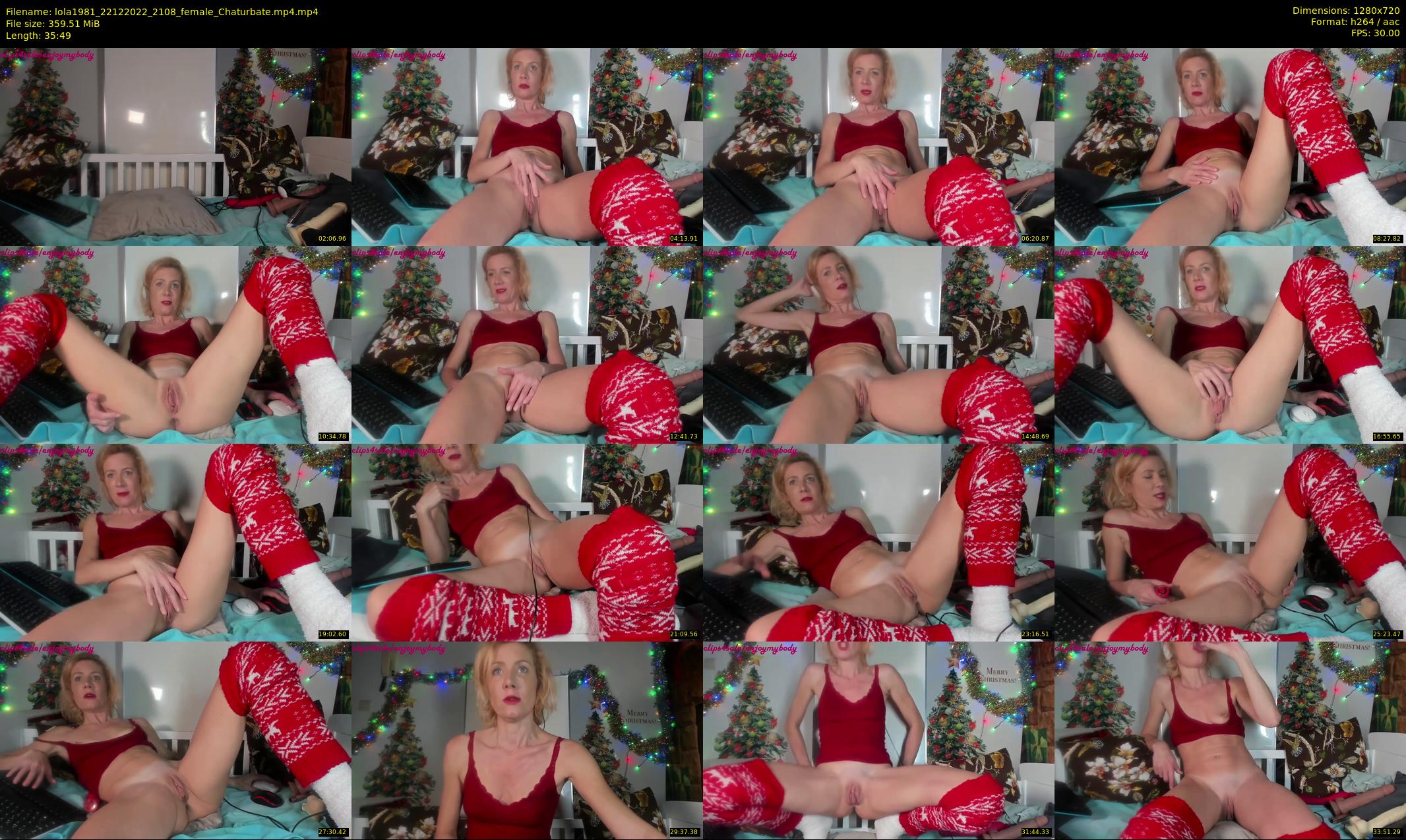 lola1981 — 36 minute Chaturbate female cam show recording, 720p, Dec 22, 2022