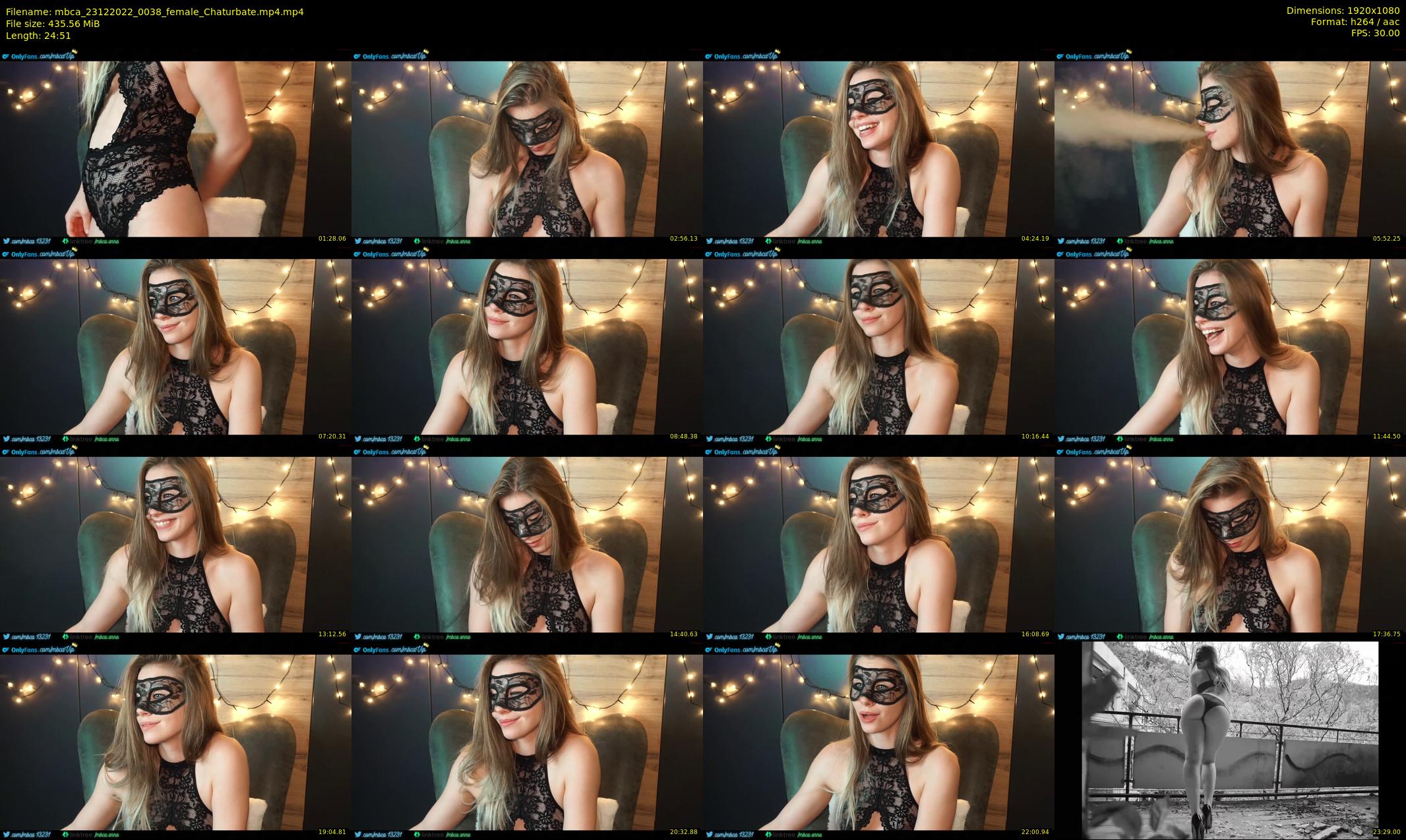 mbca — 25 minute Chaturbate couple cam show recording, 1080p, Dec 23, 2022