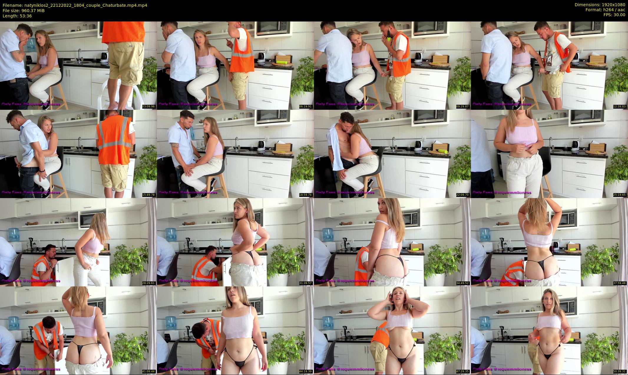natyniklos2 — 54 minute Chaturbate couple cam show recording, 1080p, Dec 22, 2022