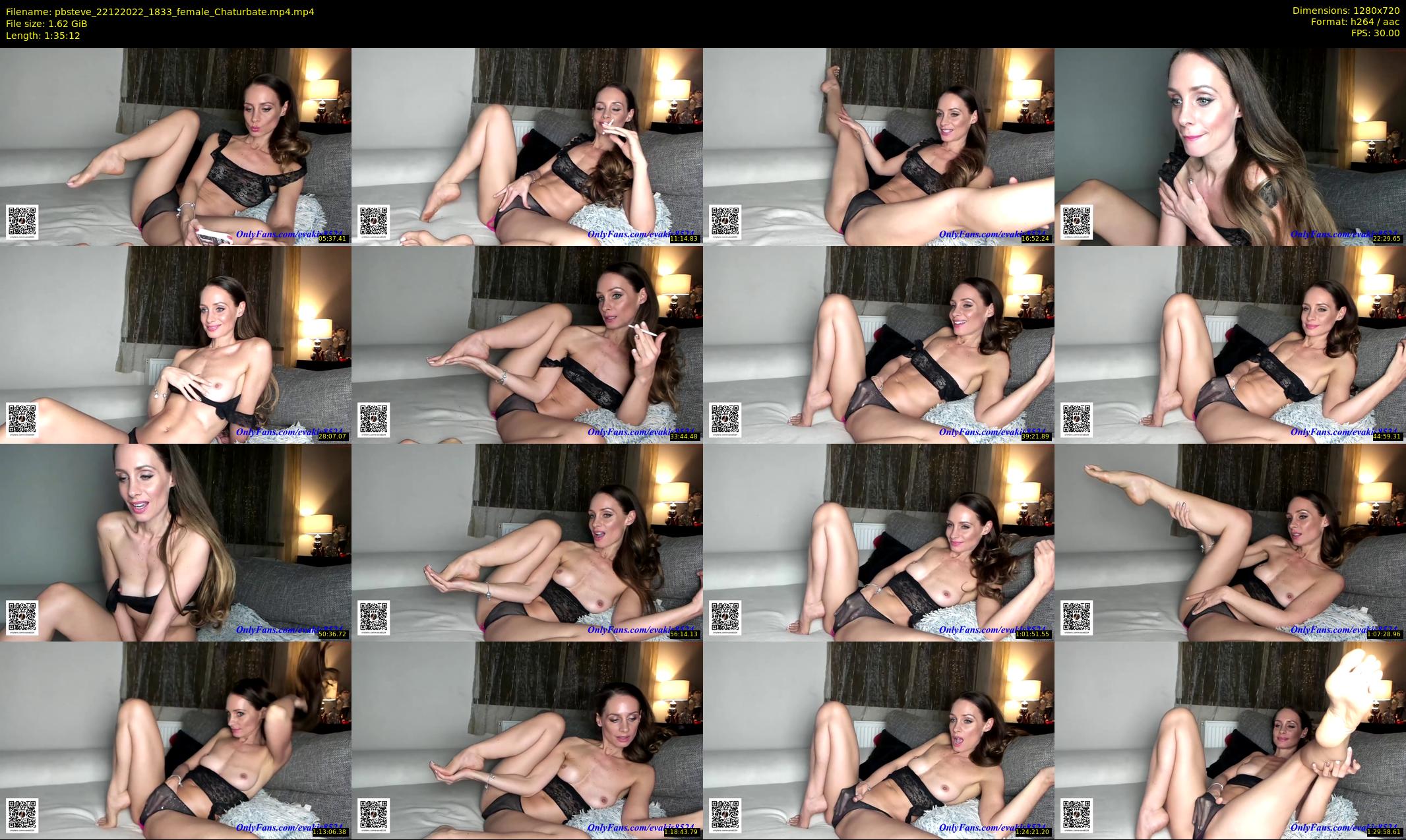 pbsteve — 96 minute Chaturbate couple cam show recording, 720p, Dec 22, 2022