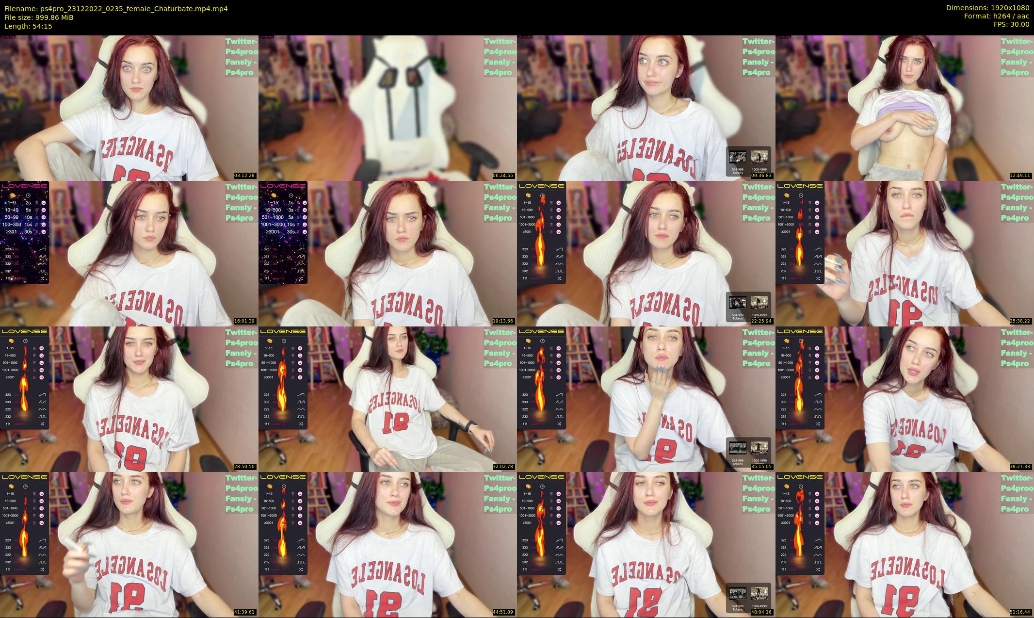 ps4pro — 55 minute Chaturbate female cam show recording, 1080p, Dec 23, 2022