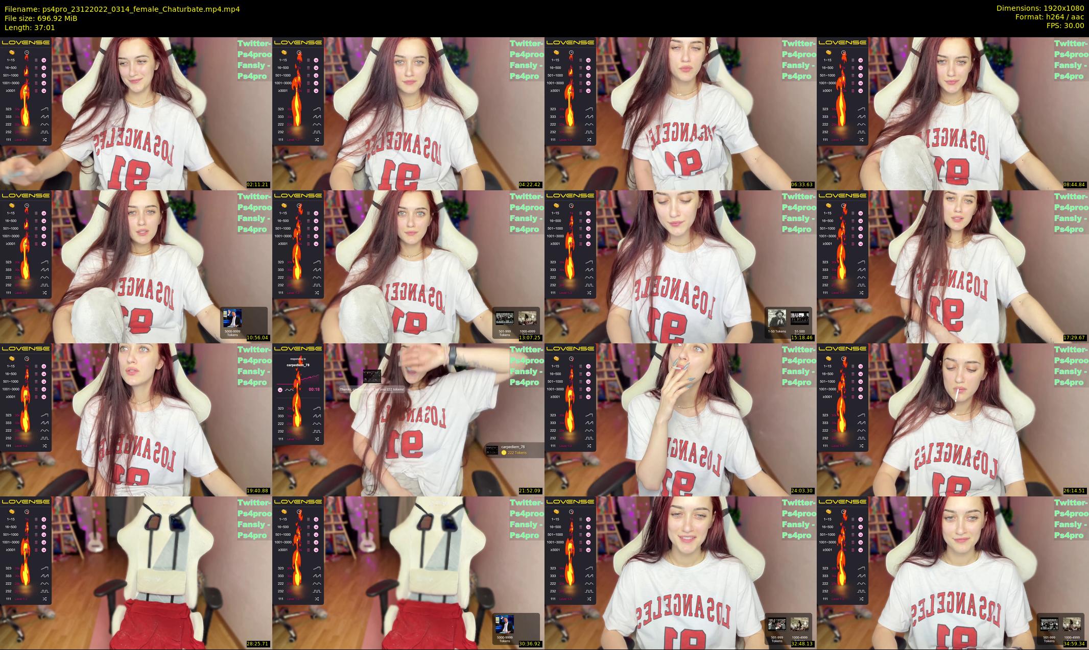 ps4pro — 38 minute Chaturbate female cam show recording, 1080p, Dec 23, 2022