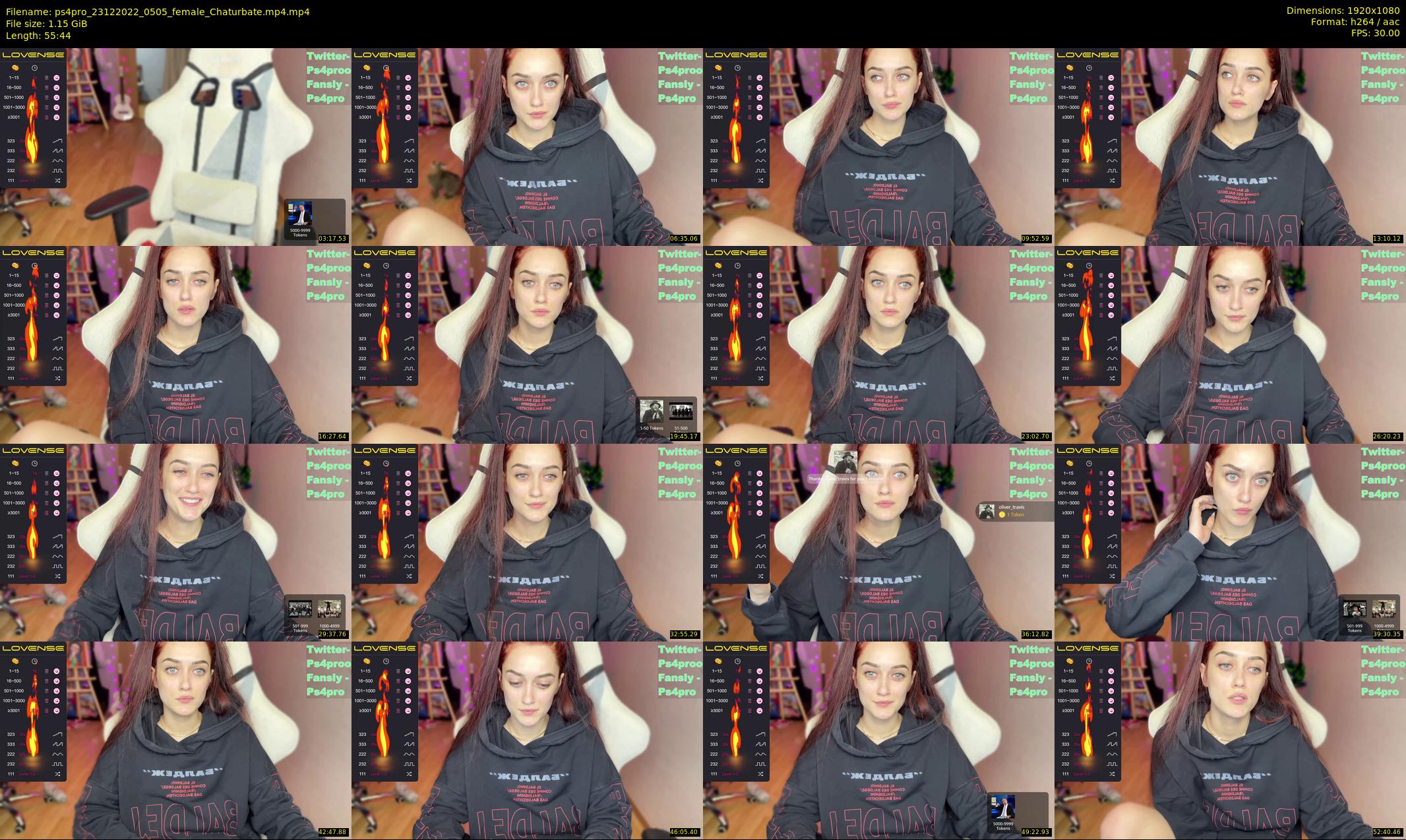 ps4pro — 56 minute Chaturbate female cam show recording, 1080p, Dec 23, 2022
