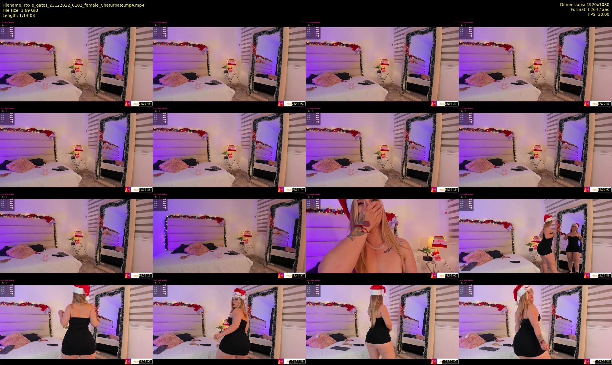 roxie_gates — 75 minute Chaturbate female cam show recording, 1080p, Dec 23, 2022