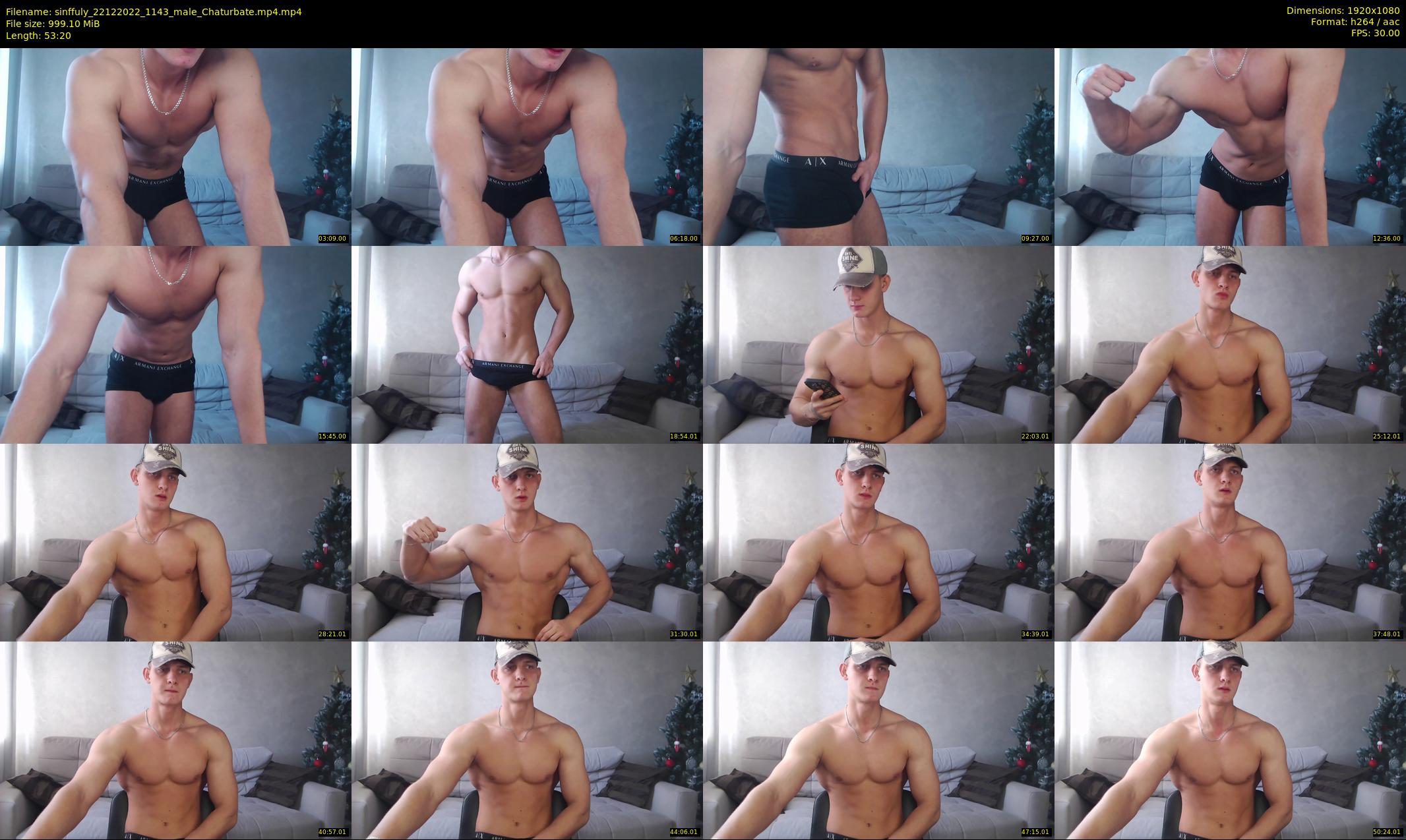 sinffuly — 54 minute Chaturbate male cam show recording, 1080p, Dec 22, 2022