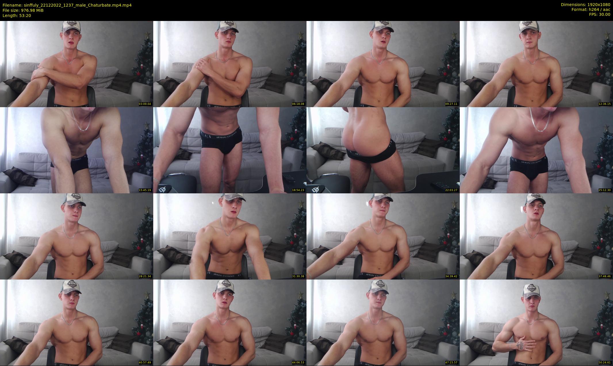 sinffuly — 54 minute Chaturbate male cam show recording, 1080p, Dec 22, 2022