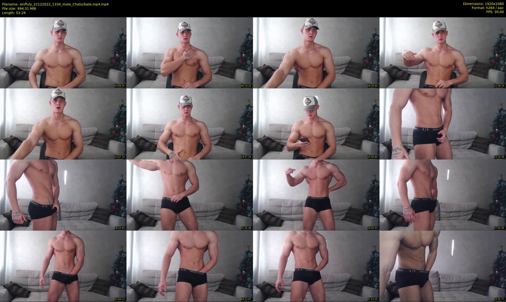 sinffuly — 54 minute Chaturbate male cam show recording, 1080p, Dec 22, 2022