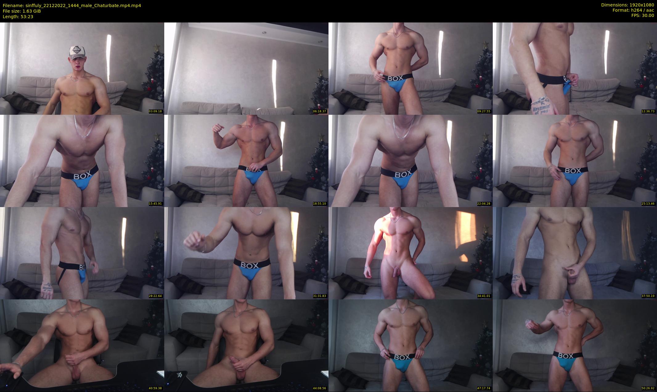 sinffuly — 54 minute Chaturbate male cam show recording, 1080p, Dec 22, 2022
