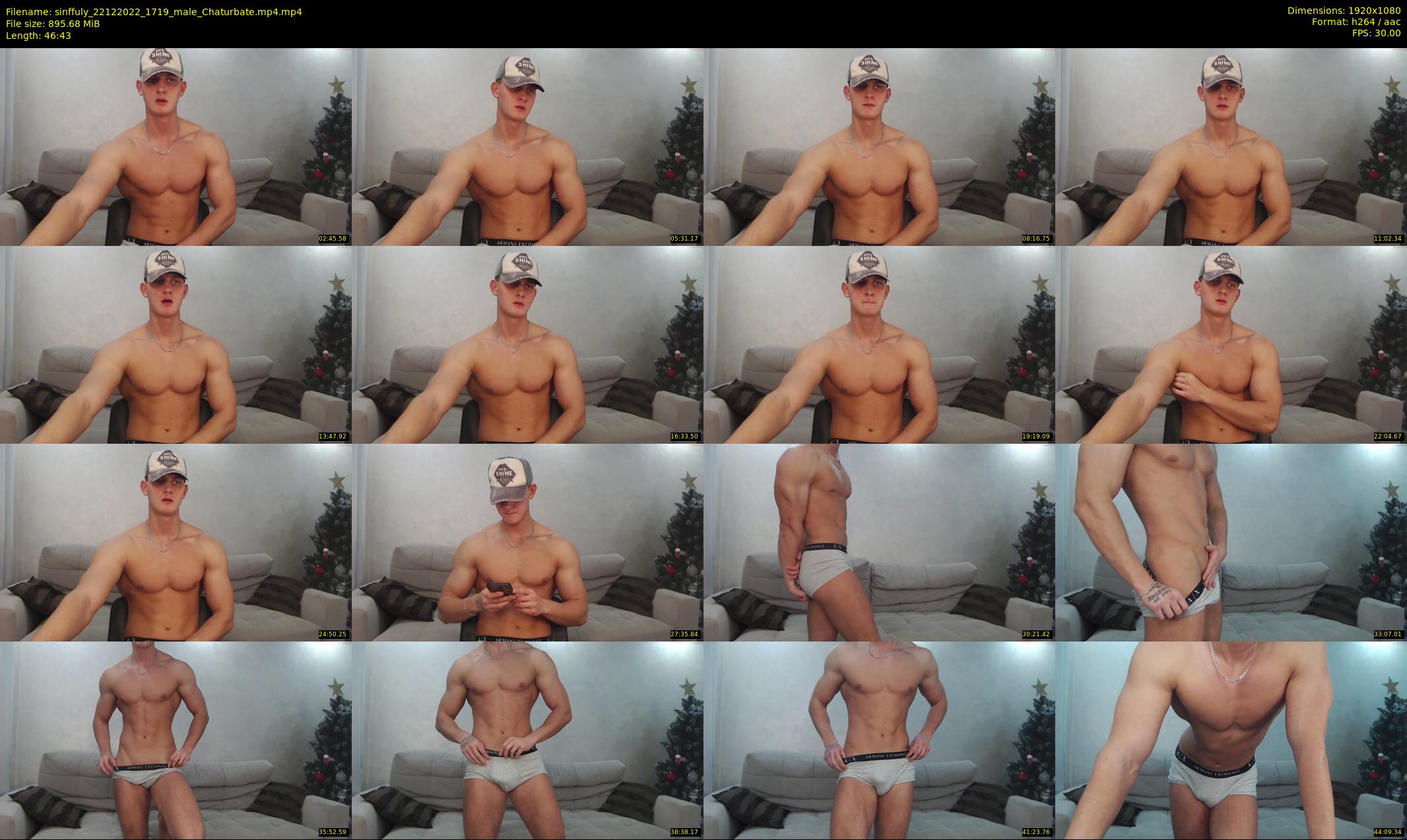 sinffuly — 47 minute Chaturbate male cam show recording, 1080p, Dec 22, 2022