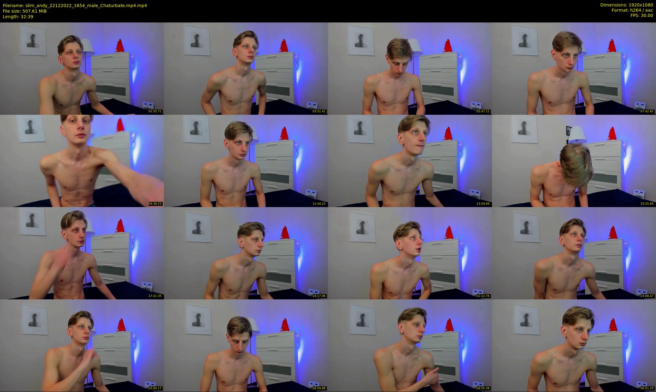 slim_andy — 33 minute Chaturbate male cam show recording, 1080p, Dec 22, 2022