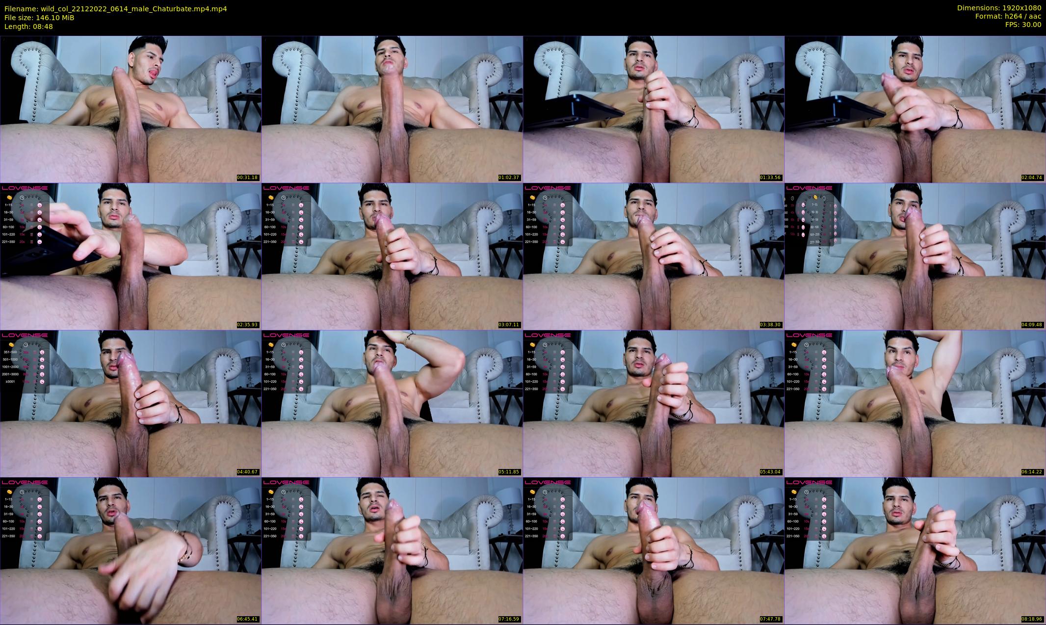 wild_col — 9 minute Chaturbate male cam show recording, 1080p, Dec 22, 2022