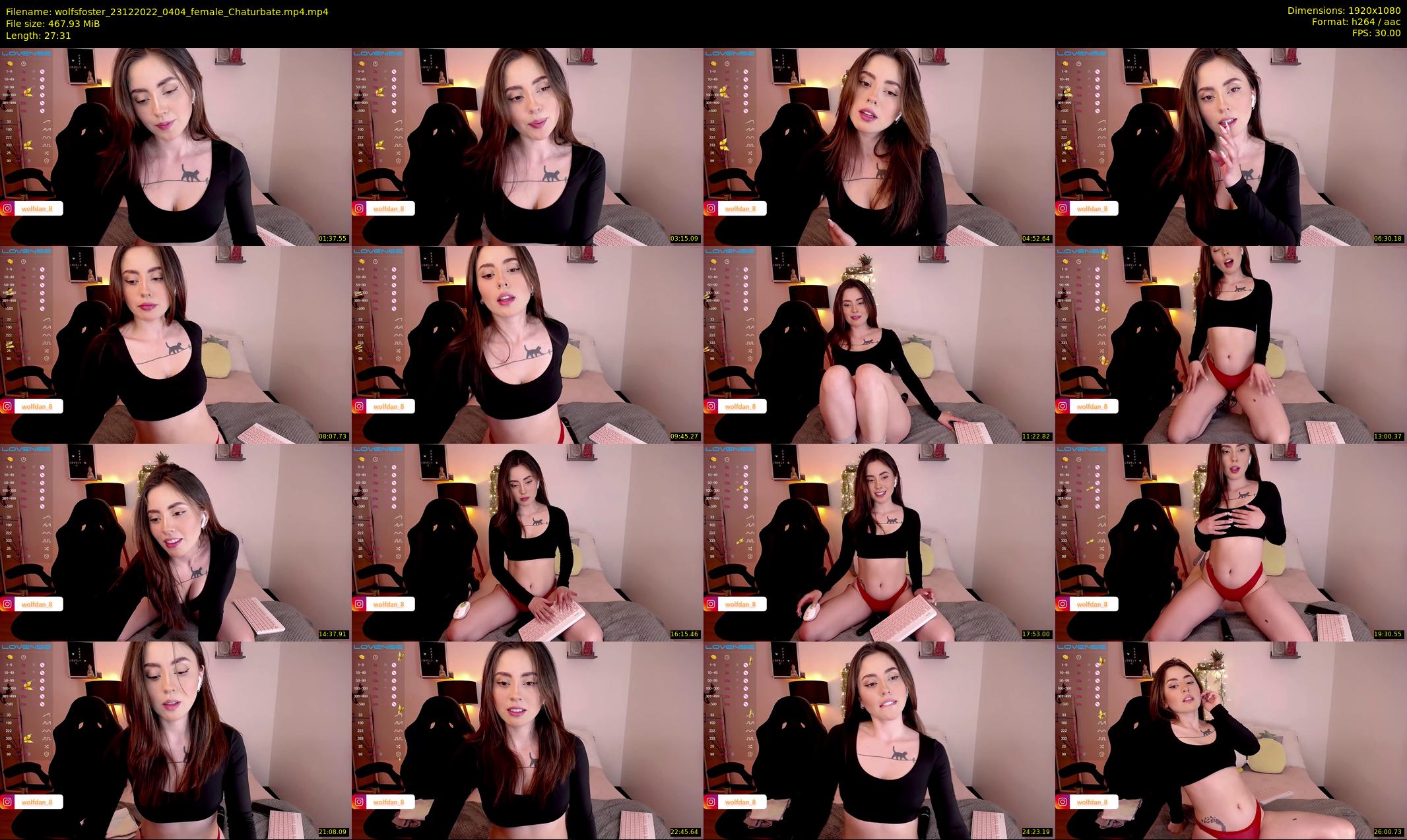 wolfsfoster — 28 minute Chaturbate couple cam show recording, 1080p, Dec 23, 2022