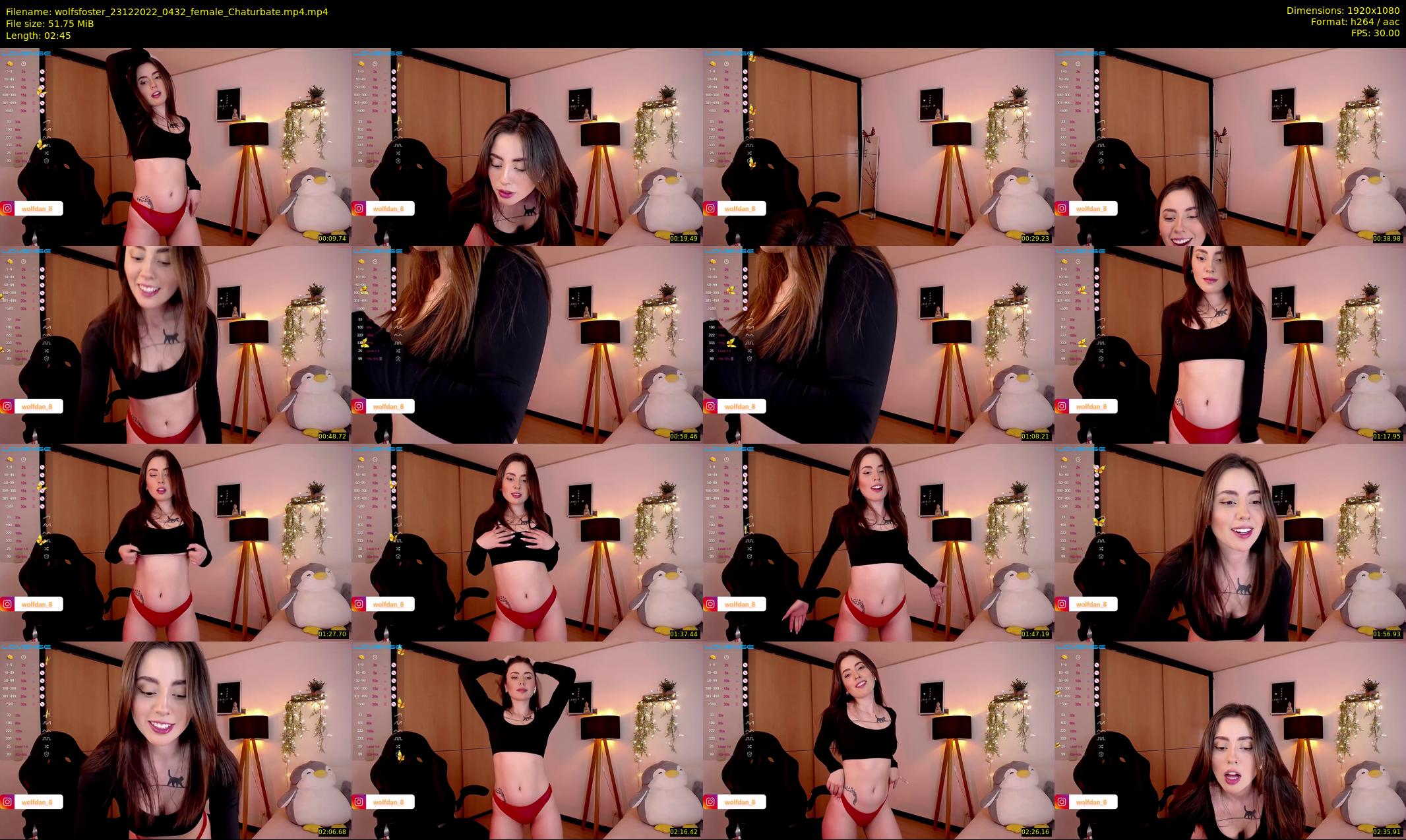 wolfsfoster — 3 minute Chaturbate couple cam show recording, 1080p, Dec 23, 2022