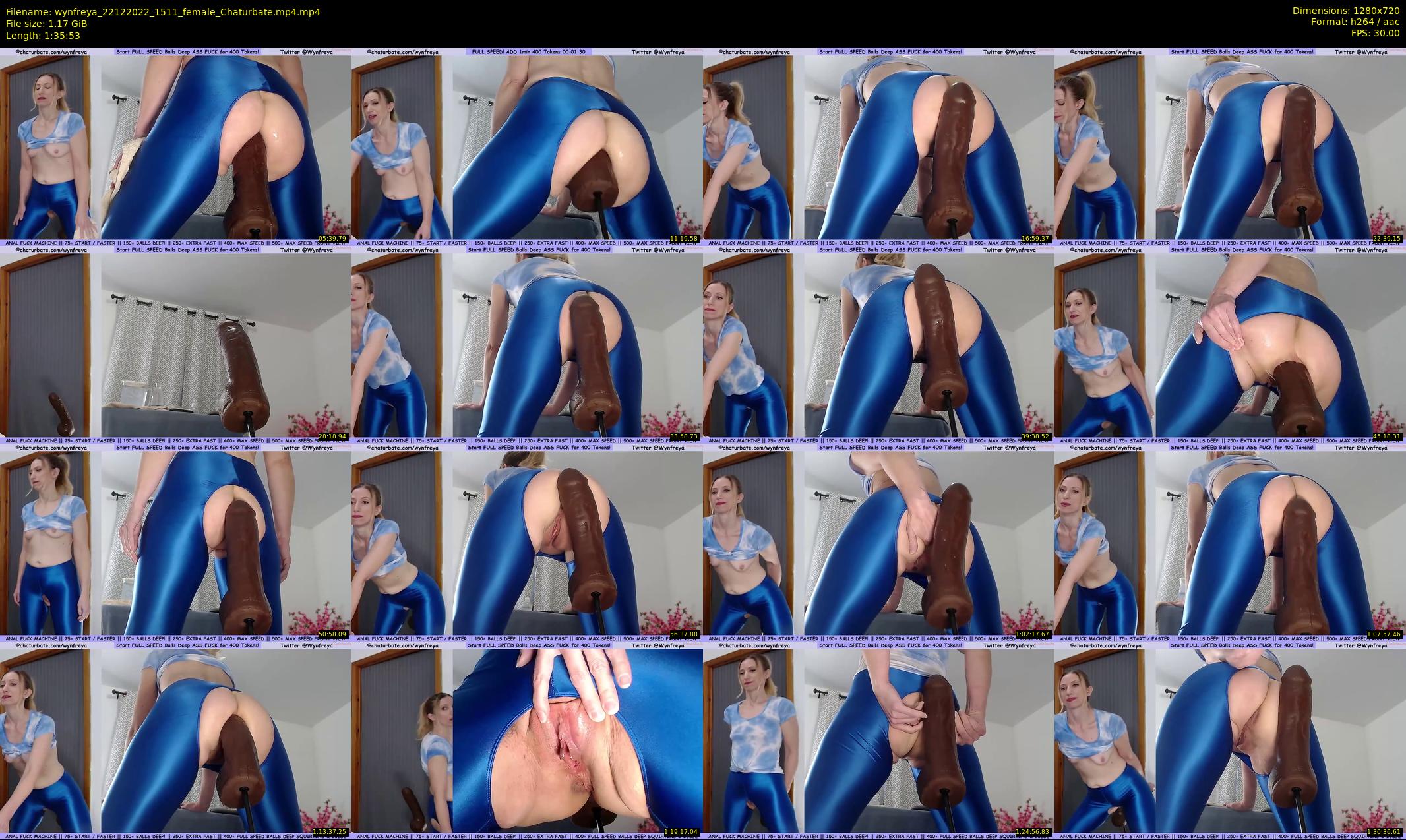 wynfreya — 96 minute Chaturbate female cam show recording, 720p, Dec 22, 2022