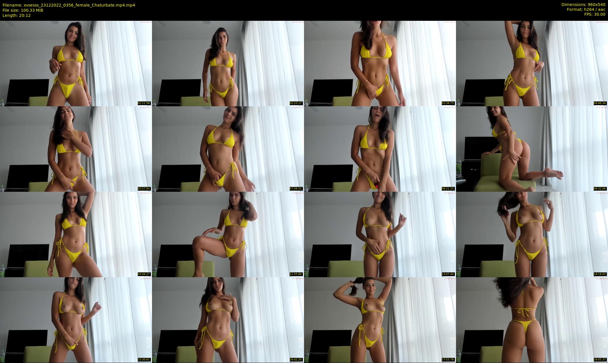 xvsesss — 21 minute Chaturbate female cam show recording, 480p, Dec 23, 2022
