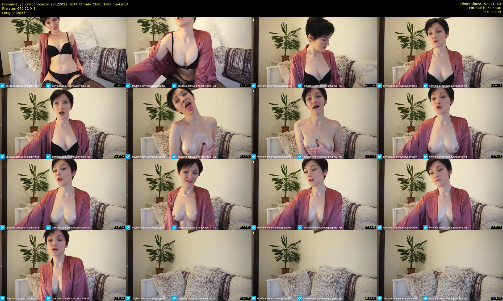 yournaughtypixie — 36 minute Chaturbate couple cam show recording, 1080p, Dec 22, 2022