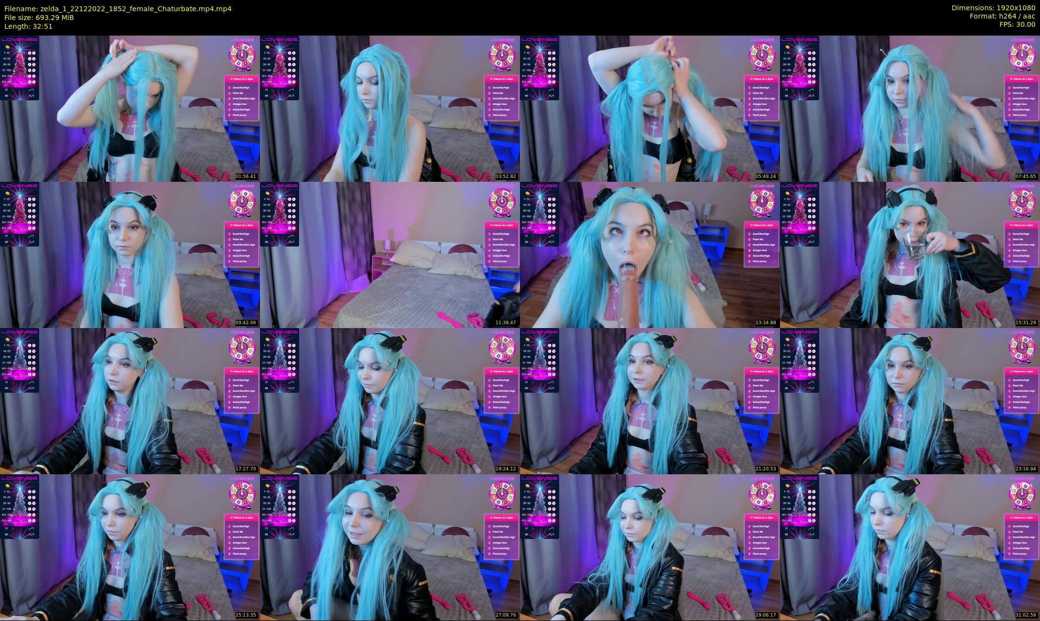zelda_1 — 33 minute Chaturbate female cam show recording, 1080p, Dec 22, 2022