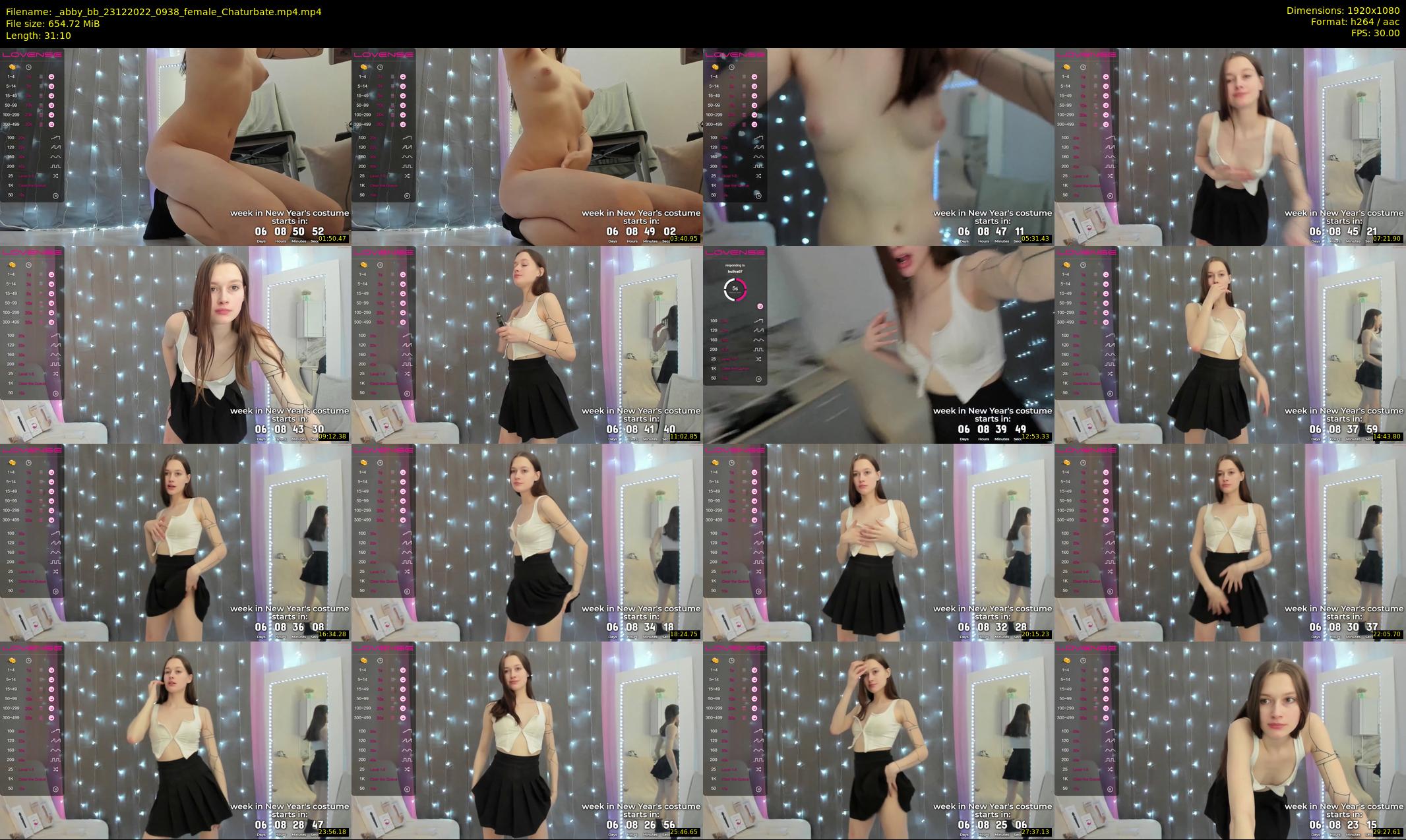 _abby_bb — 32 minute Chaturbate female cam show recording, 1080p, Dec 23, 2022