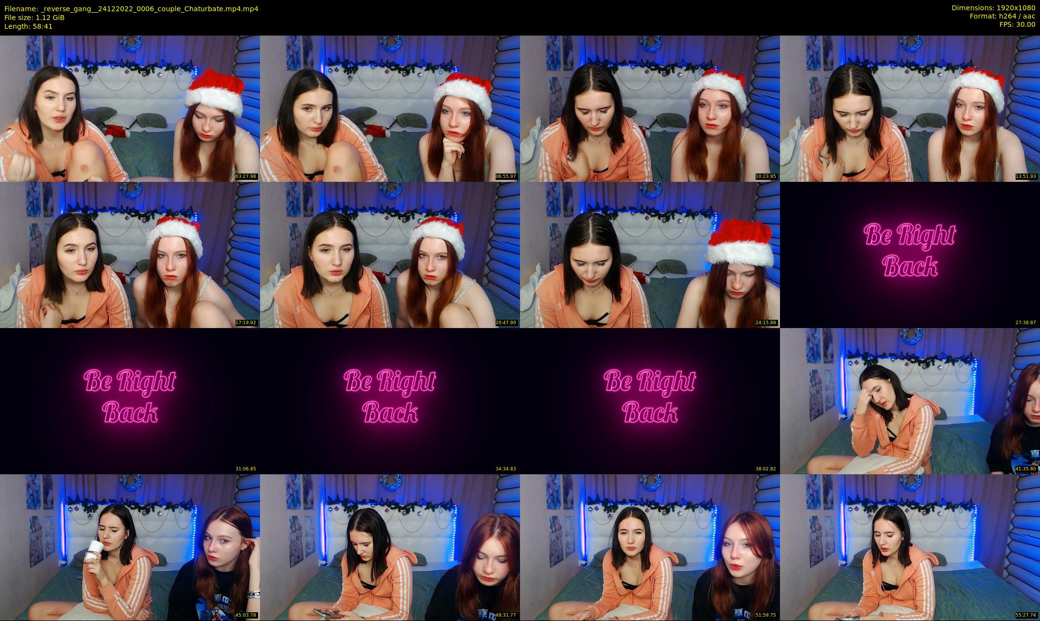 _reverse_gang_ — 59 minute Chaturbate couple cam show recording, 1080p, Dec 24, 2022
