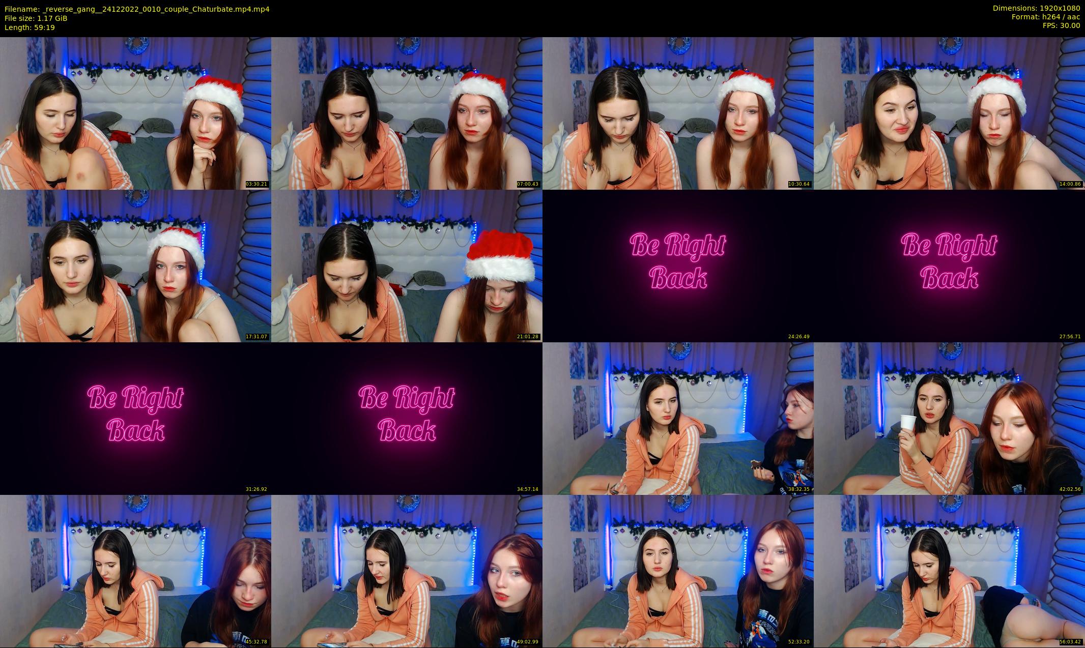 _reverse_gang_ — 60 minute Chaturbate couple cam show recording, 1080p, Dec 24, 2022