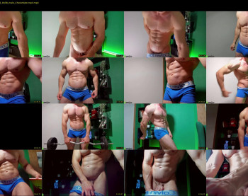 adam_muscle_ — 50 minute Chaturbate male cam show recording, 1080p, Dec 24, 2022