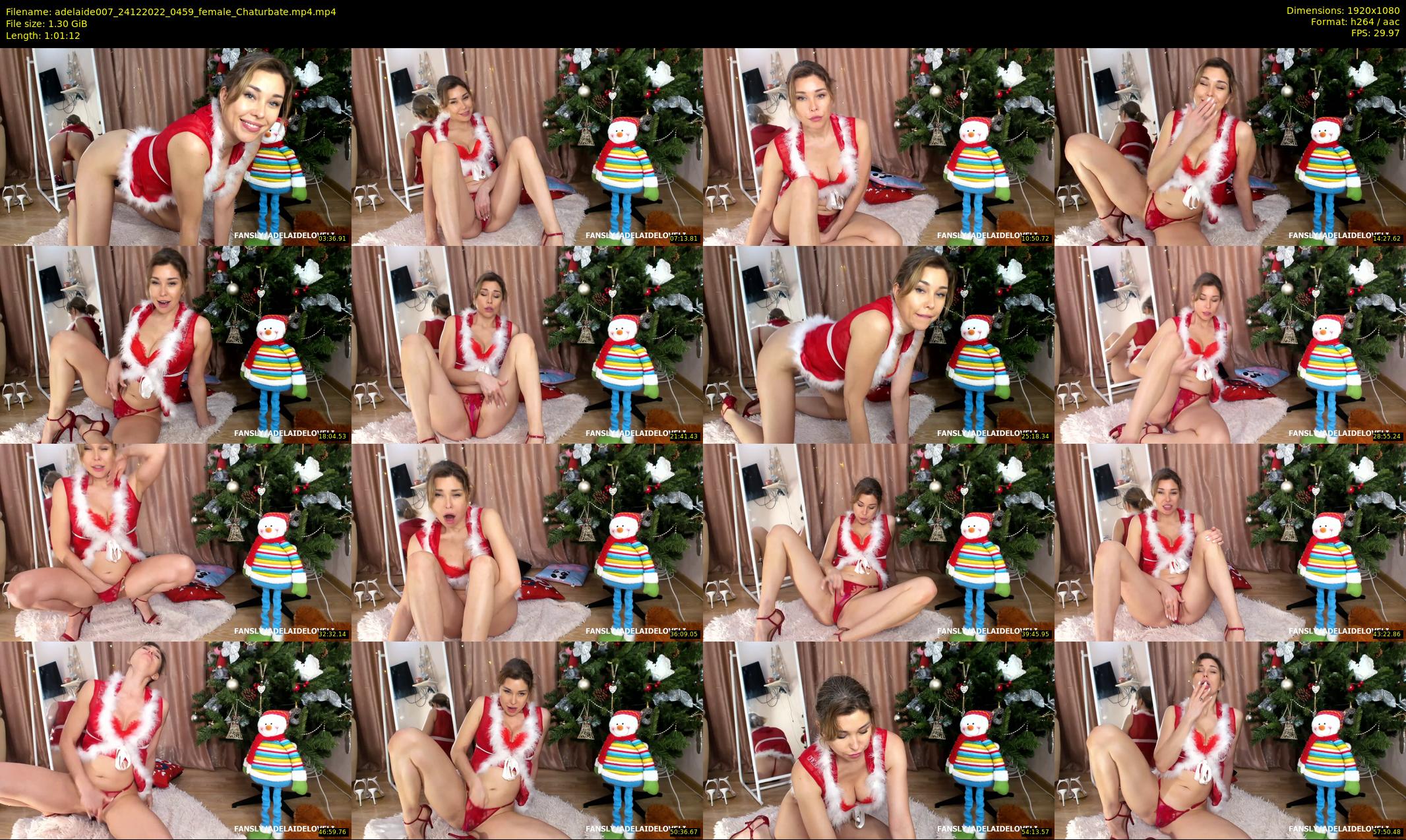 adelaide007 — 62 minute Chaturbate female cam show recording, 1080p, Dec 24, 2022