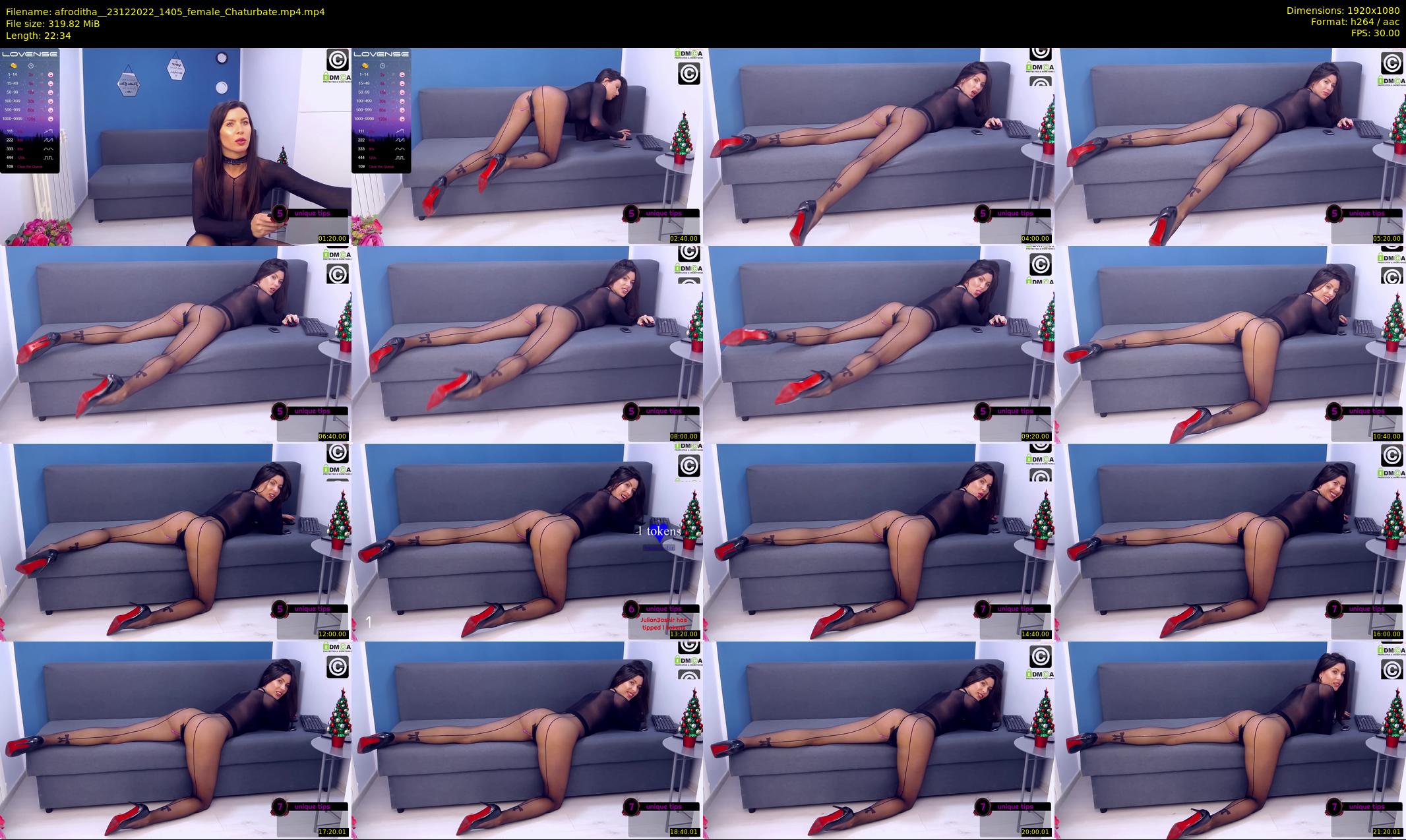 afroditha_ — 23 minute Chaturbate female cam show recording, 1080p, Dec 23, 2022