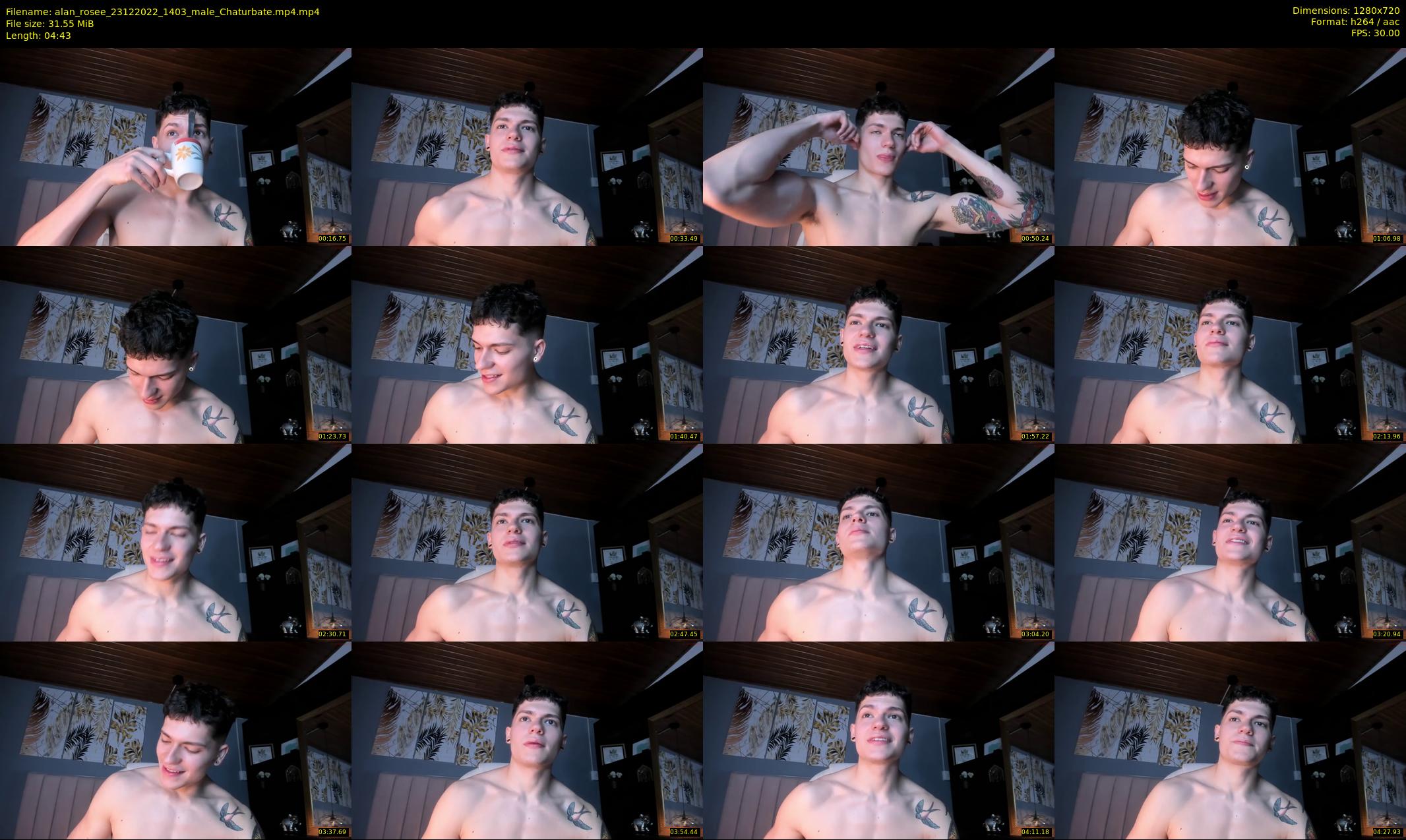 alan_rosee — 5 minute Chaturbate male cam show recording, 720p, Dec 23, 2022