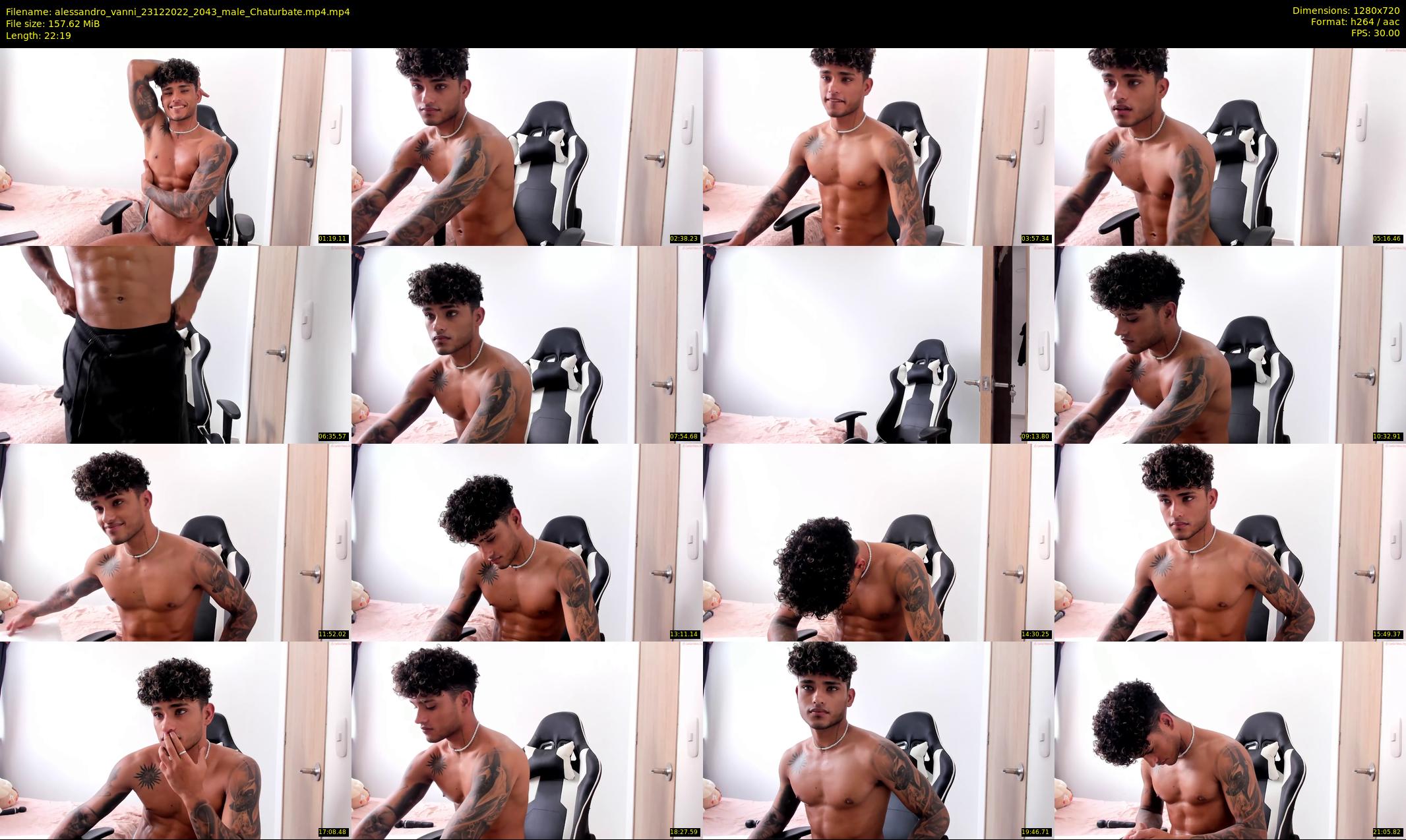 alessandro_vanni — 23 minute Chaturbate male cam show recording, 720p, Dec 23, 2022