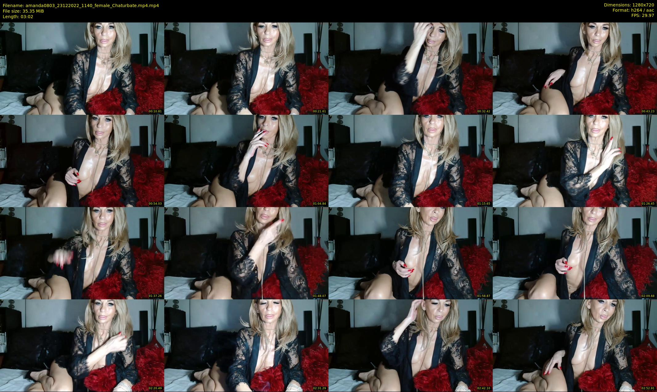 amanda0803 — 4 minute Chaturbate female cam show recording, 720p, Dec 23, 2022
