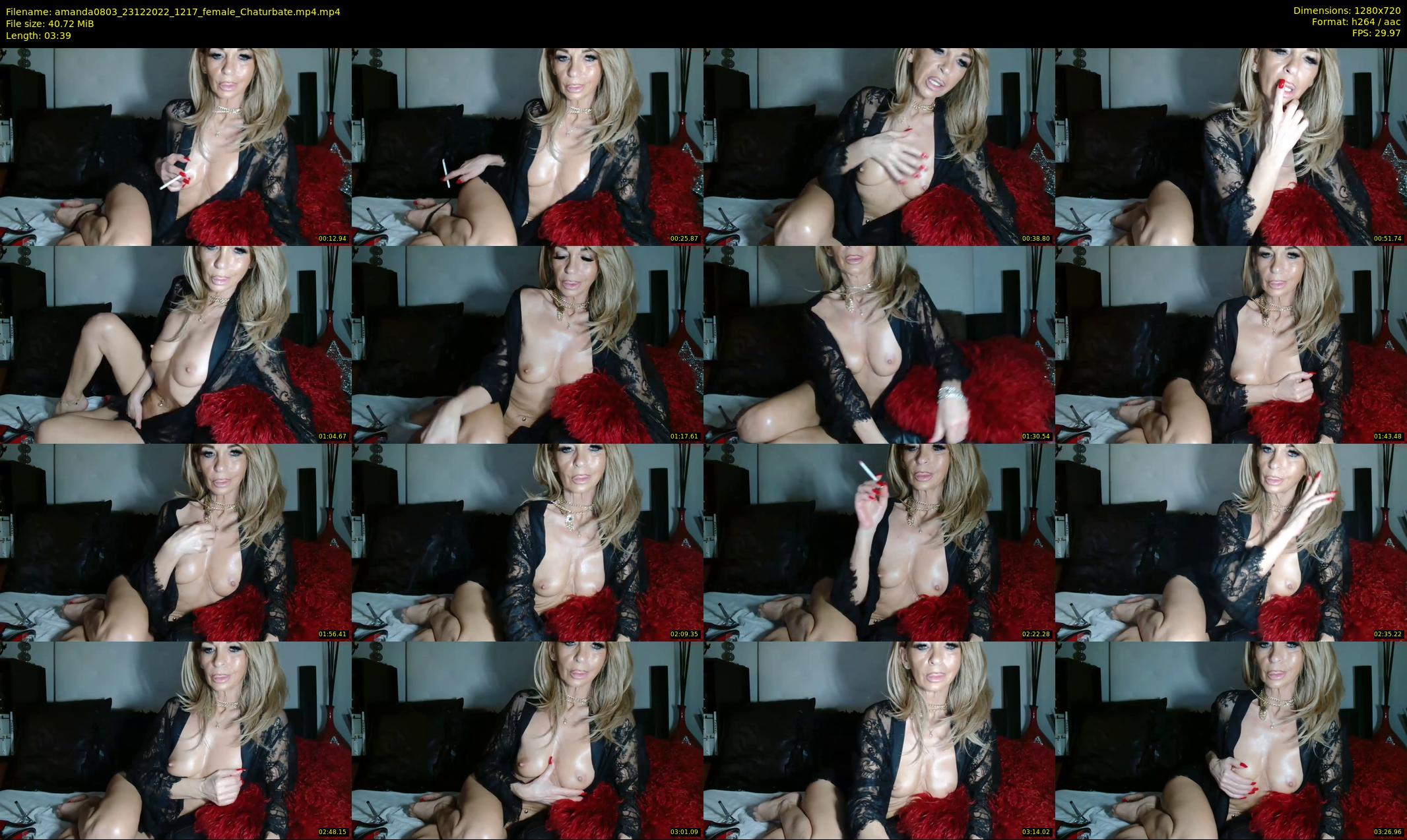 amanda0803 — 4 minute Chaturbate female cam show recording, 720p, Dec 23, 2022