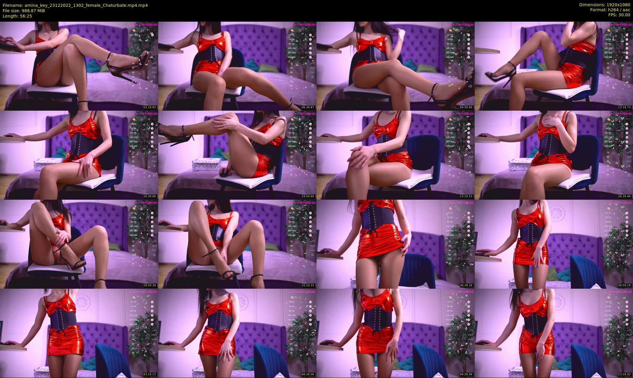 amina_key — 57 minute Chaturbate female cam show recording, 1080p, Dec 23, 2022