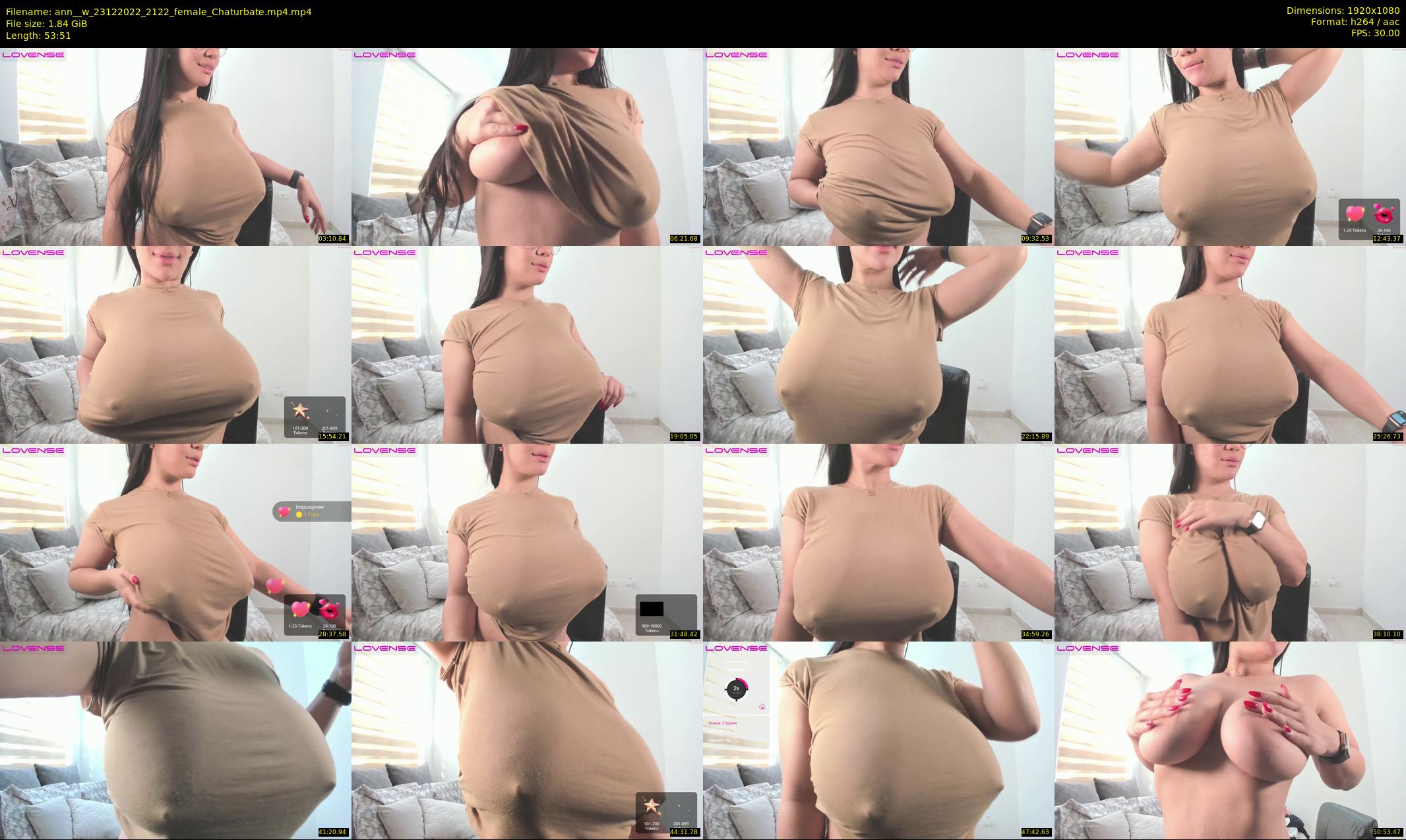 ann__w — 54 minute Chaturbate female cam show recording, 1080p, Dec 23, 2022