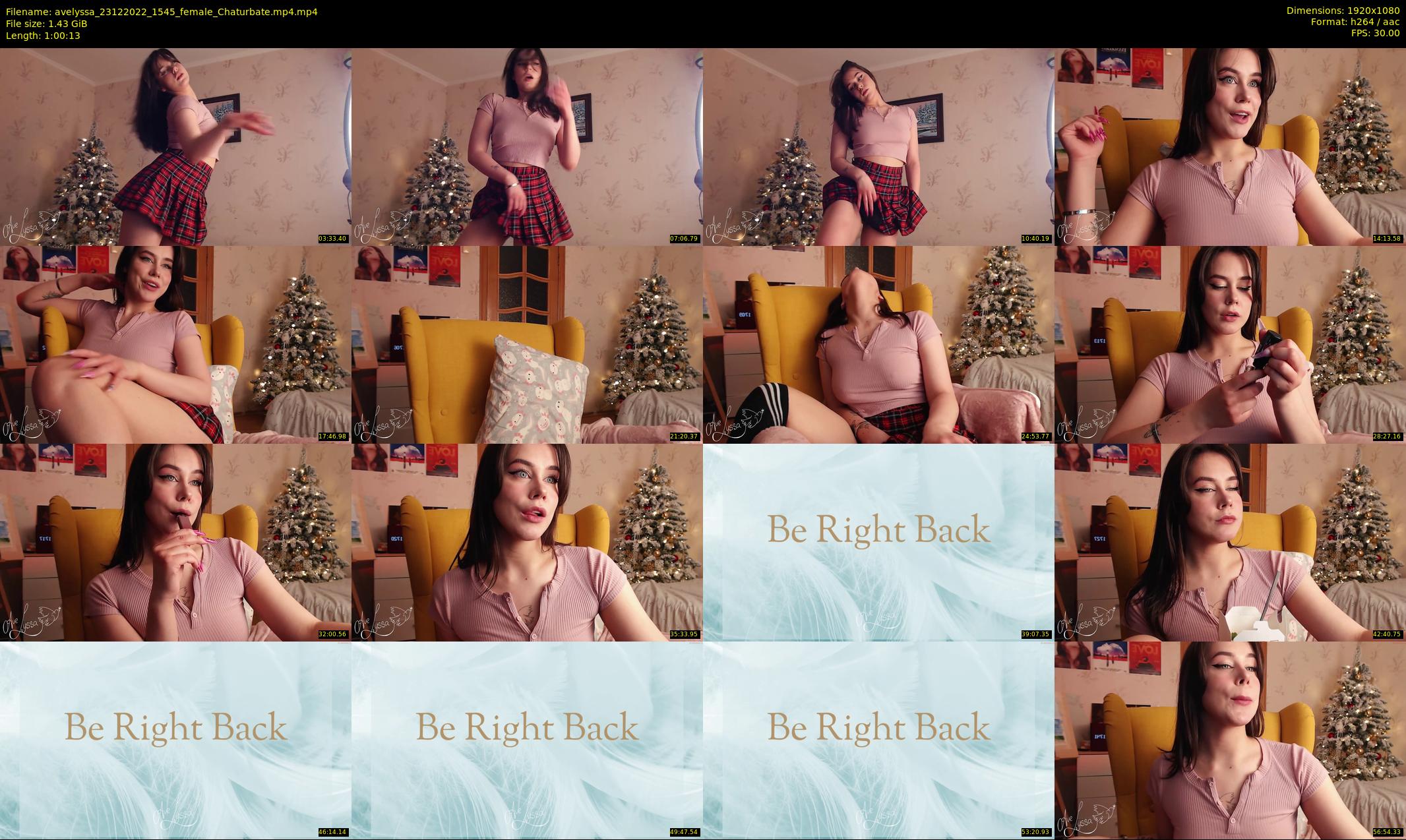 avelyssa — 61 minute Chaturbate female cam show recording, 1080p, Dec 23, 2022