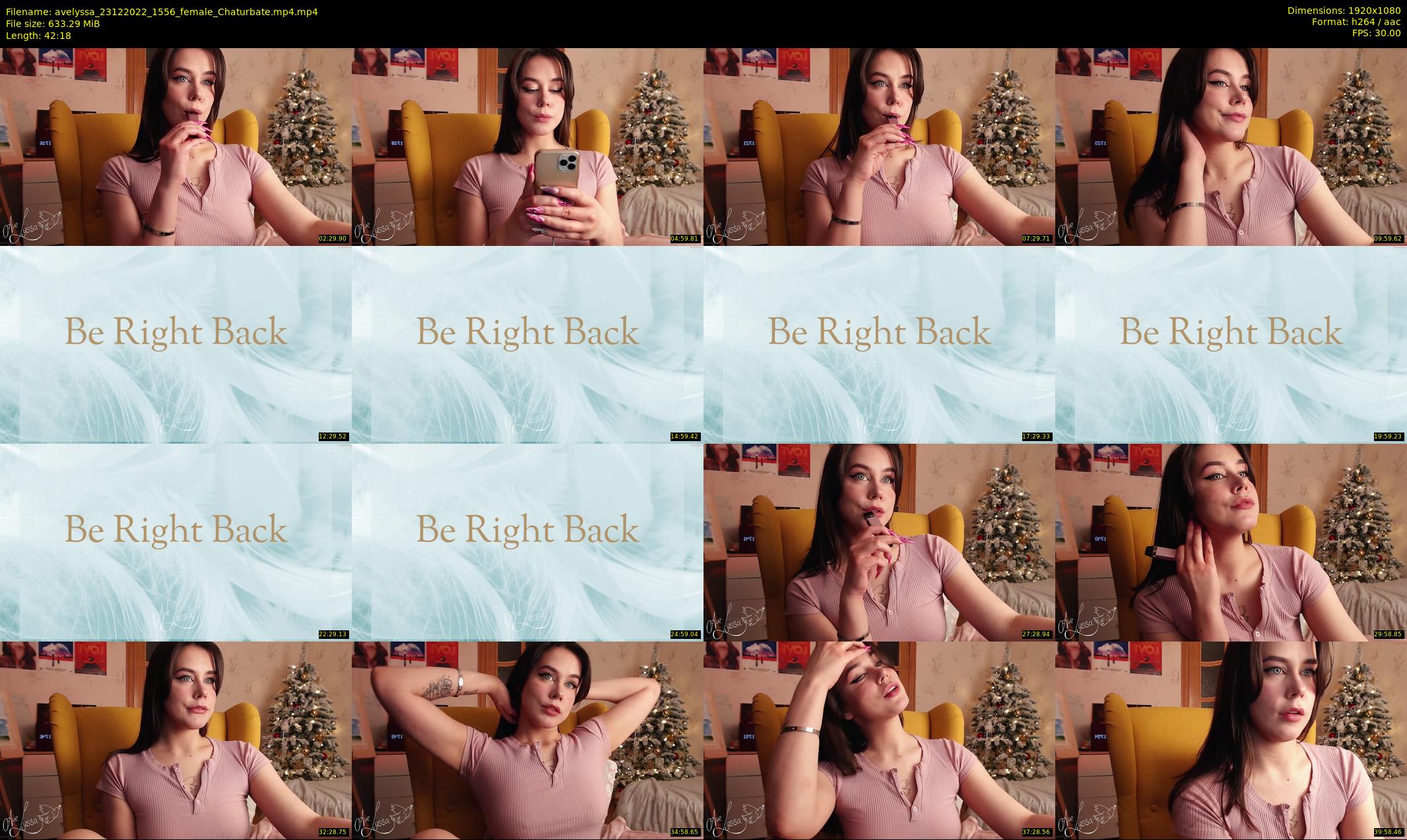 avelyssa — 43 minute Chaturbate female cam show recording, 1080p, Dec 23, 2022