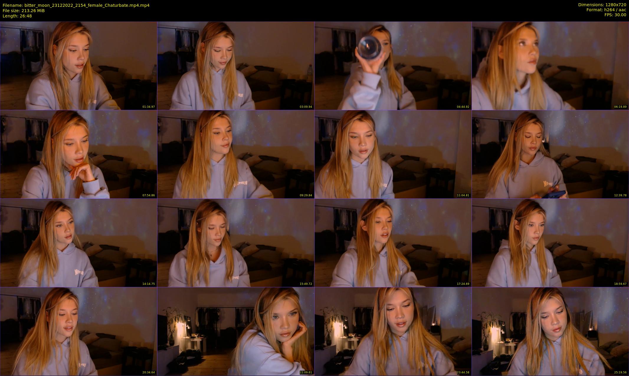 bitter_moon — 27 minute Chaturbate female cam show recording, 720p, Dec 23, 2022