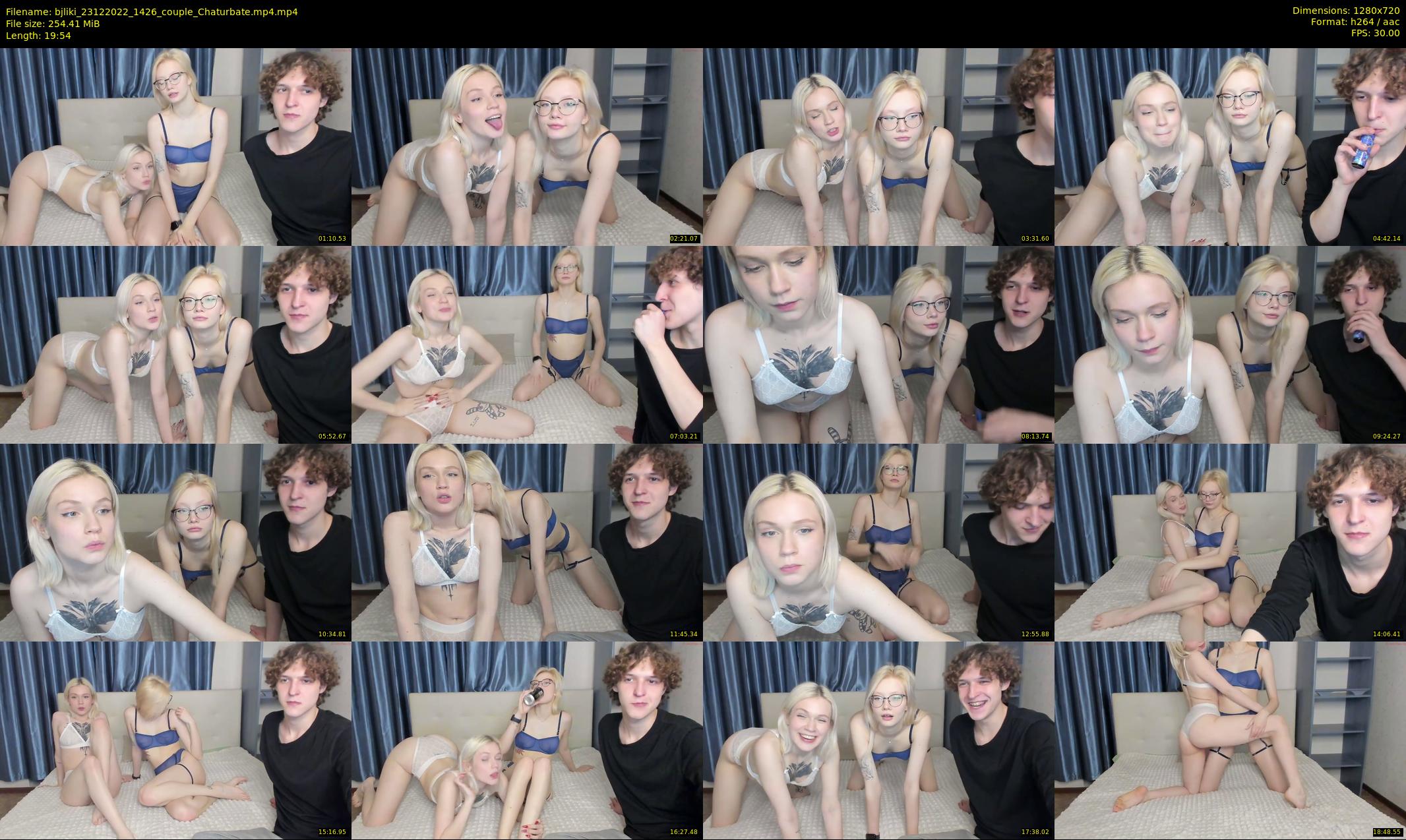 bjliki — 20 minute Chaturbate couple cam show recording, 720p, Dec 23, 2022