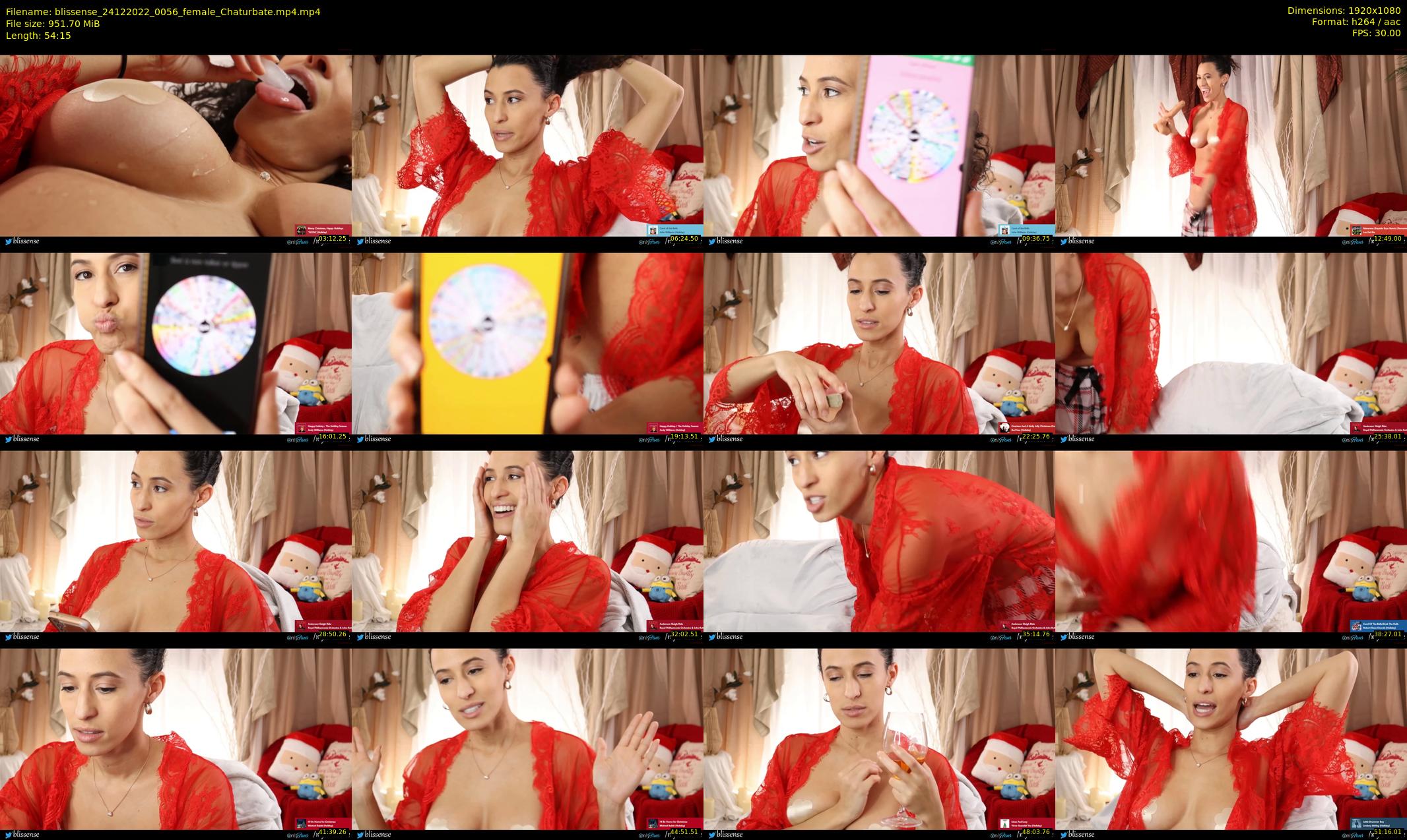 blissense — 55 minute Chaturbate female cam show recording, 1080p, Dec 24, 2022