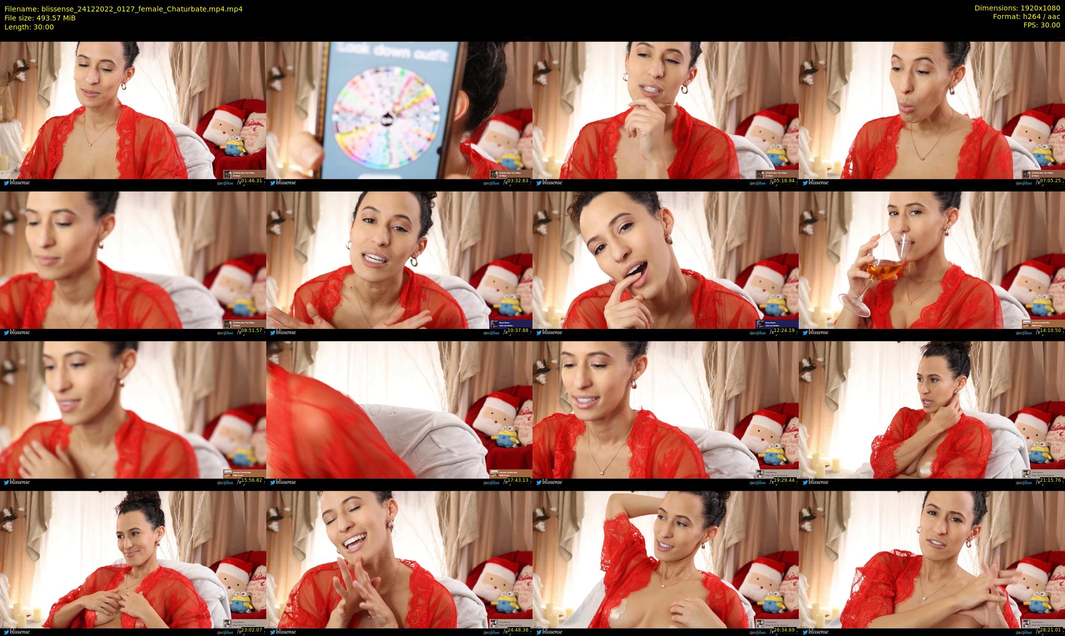 blissense — 30 minute Chaturbate female cam show recording, 1080p, Dec 24, 2022