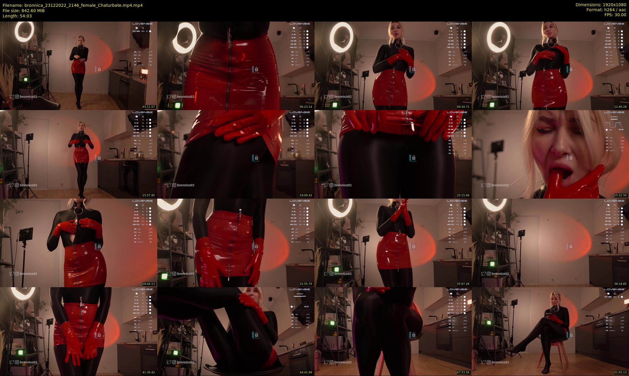 bronnica — 55 minute Chaturbate female cam show recording, 1080p, Dec 23, 2022