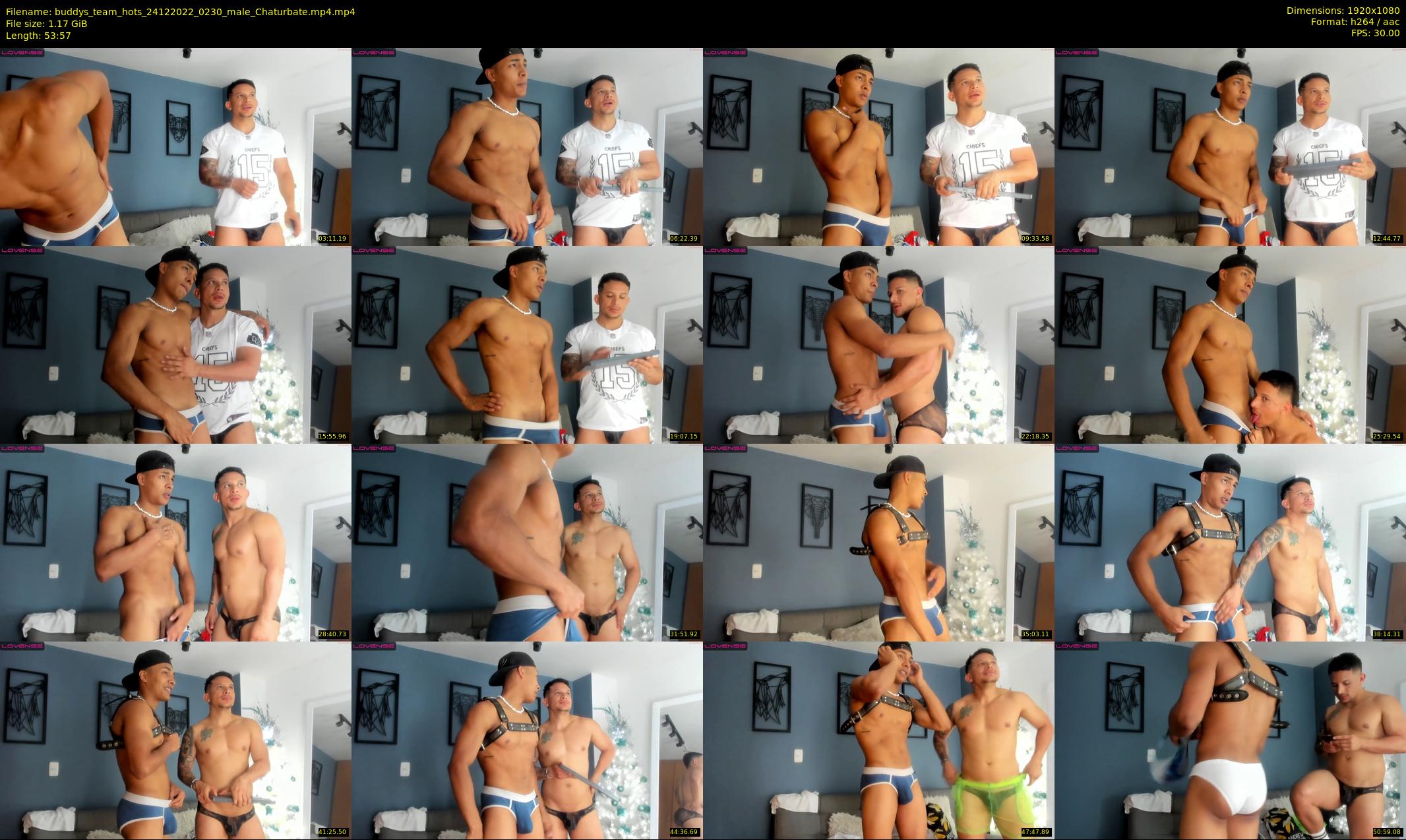 buddys_team_hots — 54 minute Chaturbate couple cam show recording, 1080p, Dec 24, 2022