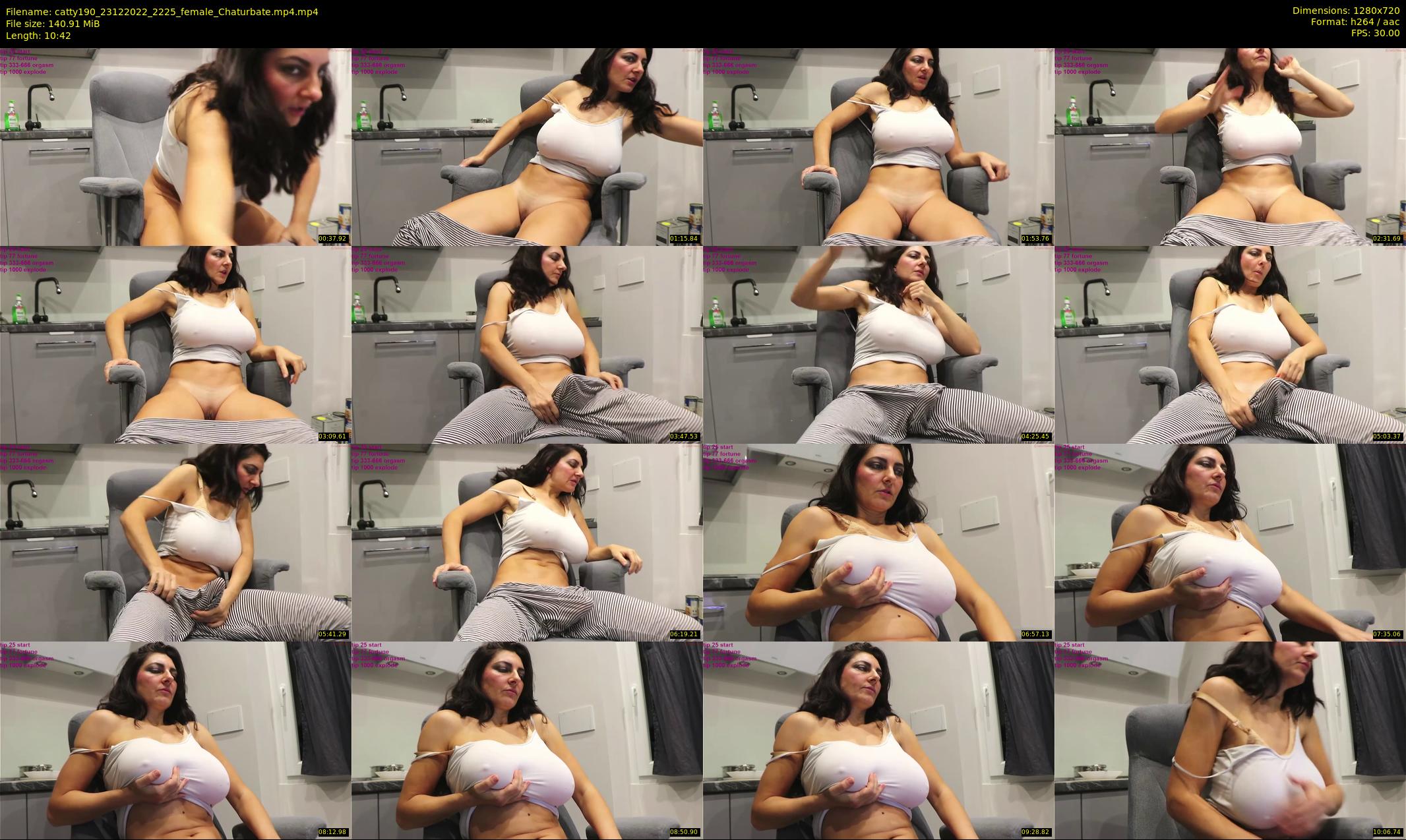 catty190 — 11 minute Chaturbate female cam show recording, 720p, Dec 23, 2022
