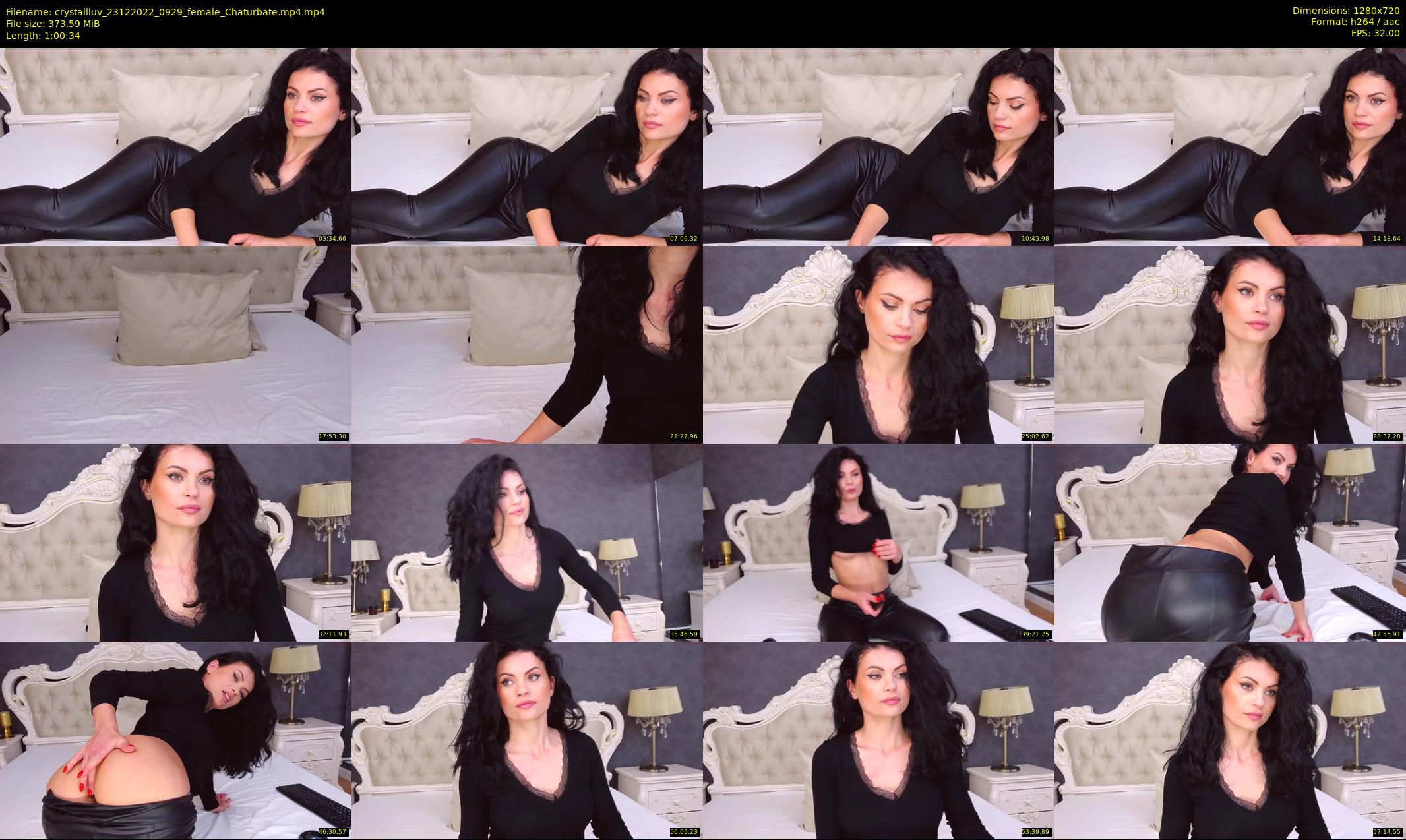 crystallluv — 61 minute Chaturbate female cam show recording, 720p, Dec 23, 2022