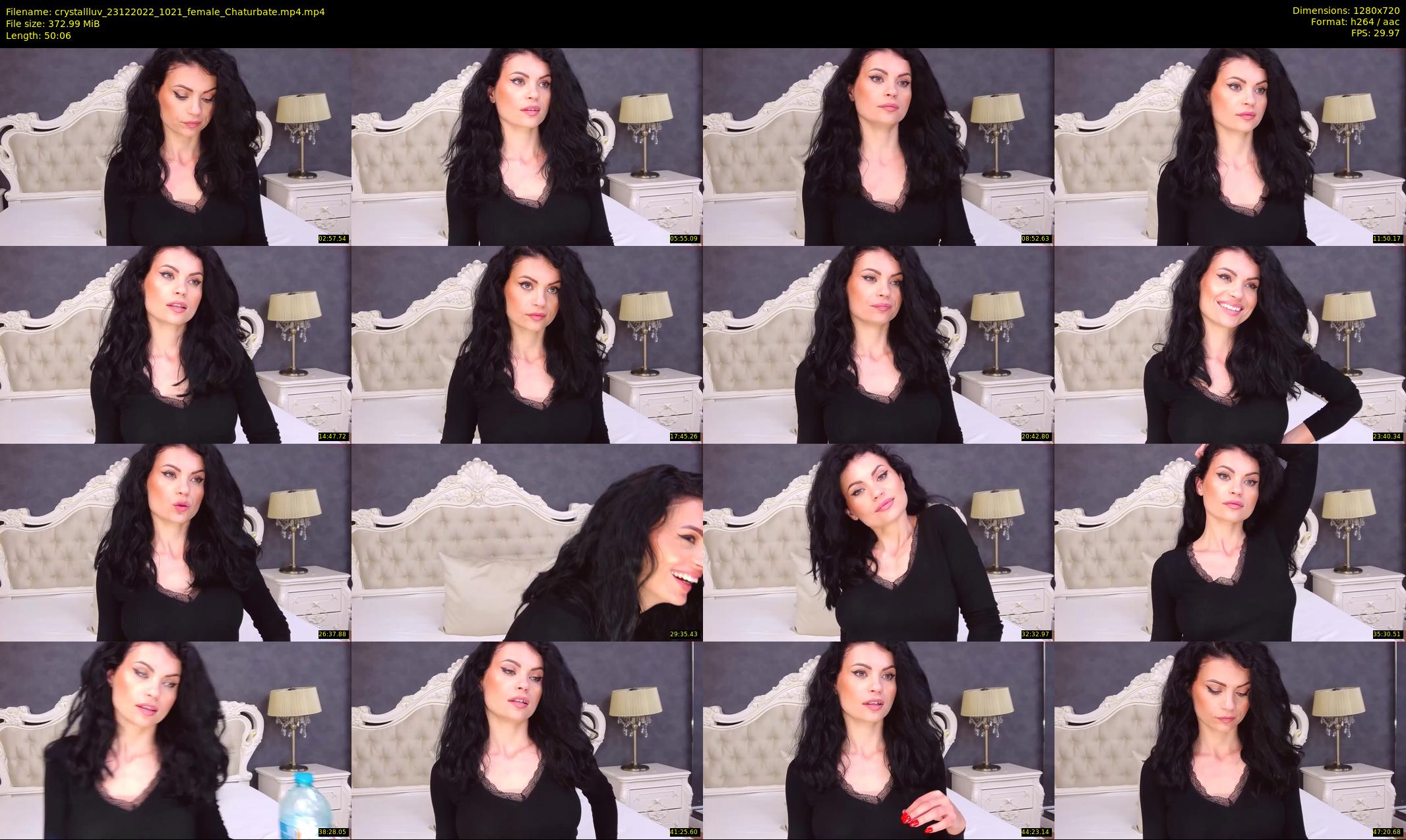crystallluv — 51 minute Chaturbate female cam show recording, 720p, Dec 23, 2022