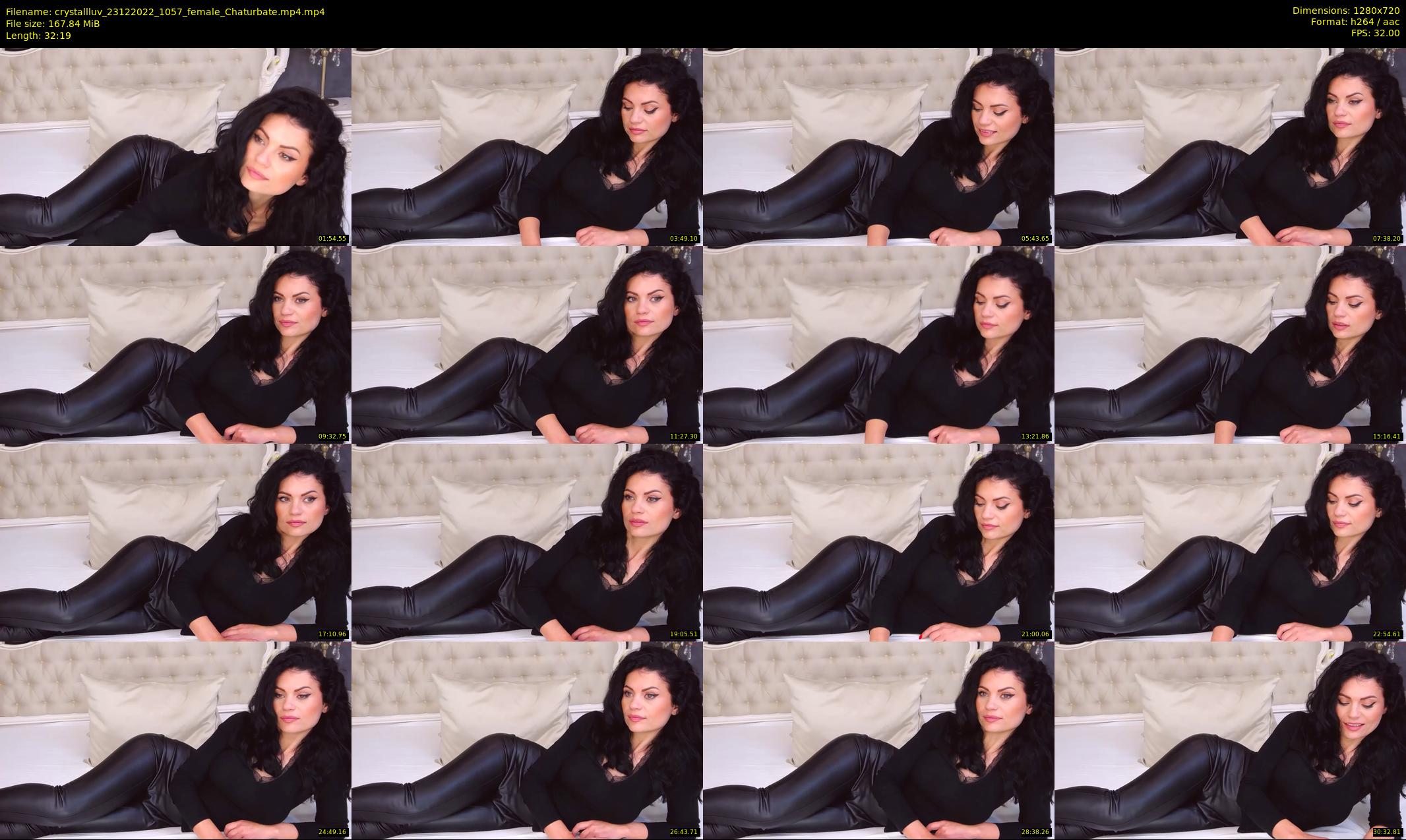 crystallluv — 33 minute Chaturbate female cam show recording, 720p, Dec 23, 2022