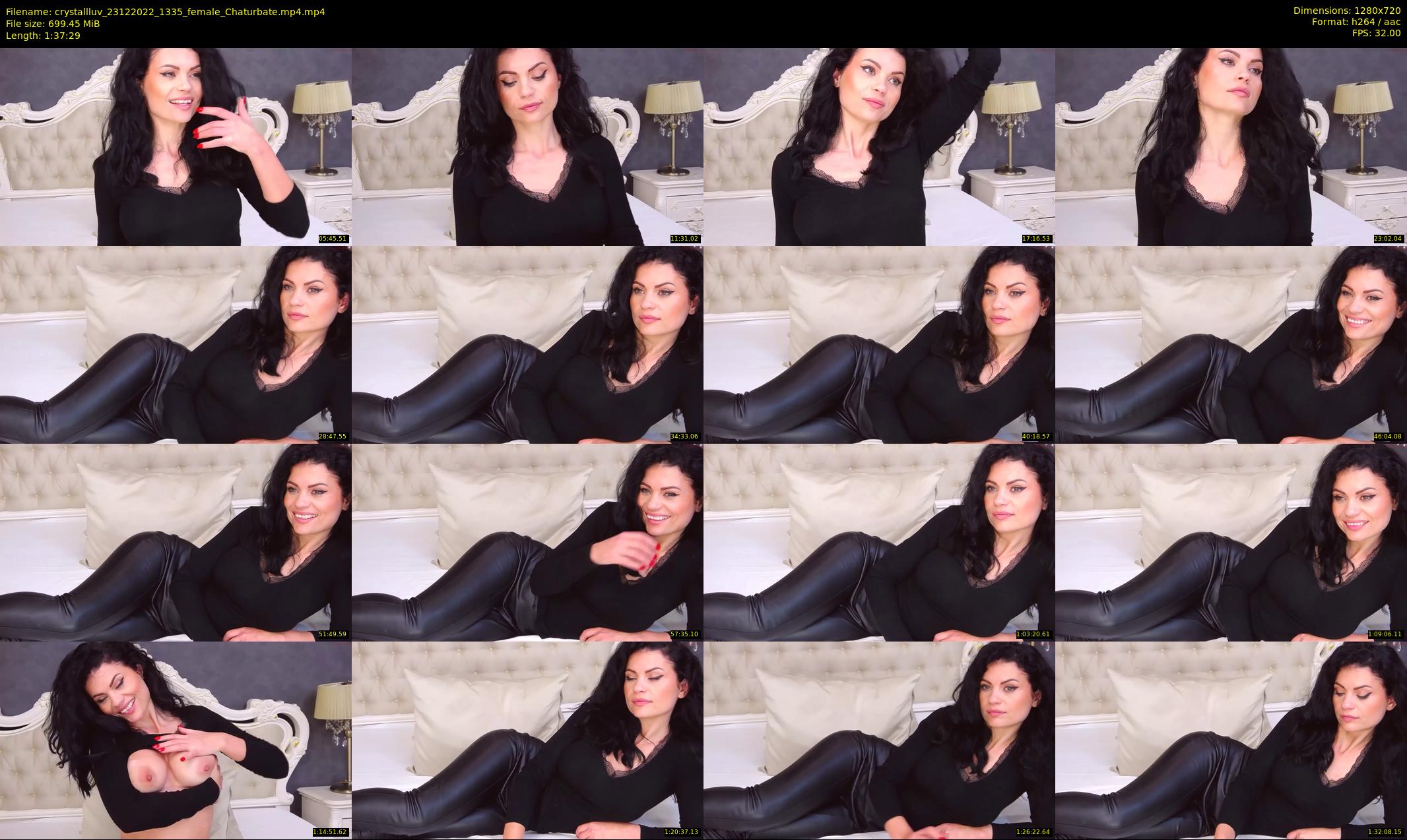 crystallluv — 98 minute Chaturbate female cam show recording, 720p, Dec 23, 2022