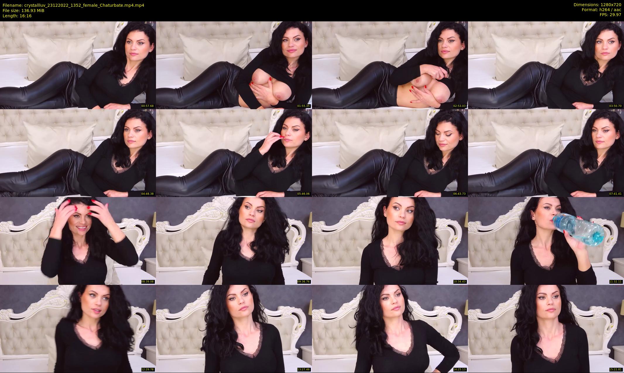 crystallluv — 17 minute Chaturbate female cam show recording, 720p, Dec 23, 2022