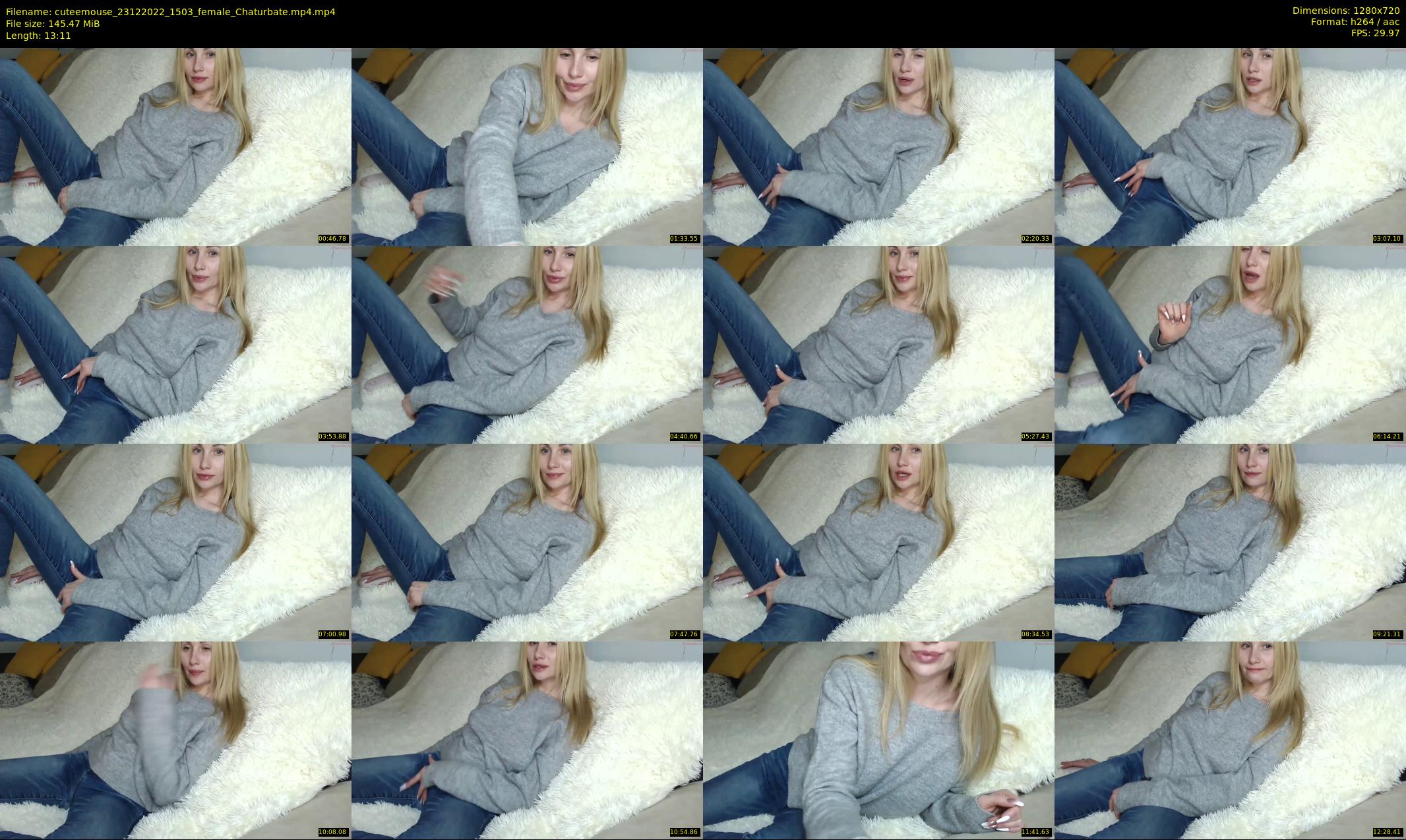 cuteemouse — 14 minute Chaturbate female cam show recording, 720p, Dec 23, 2022
